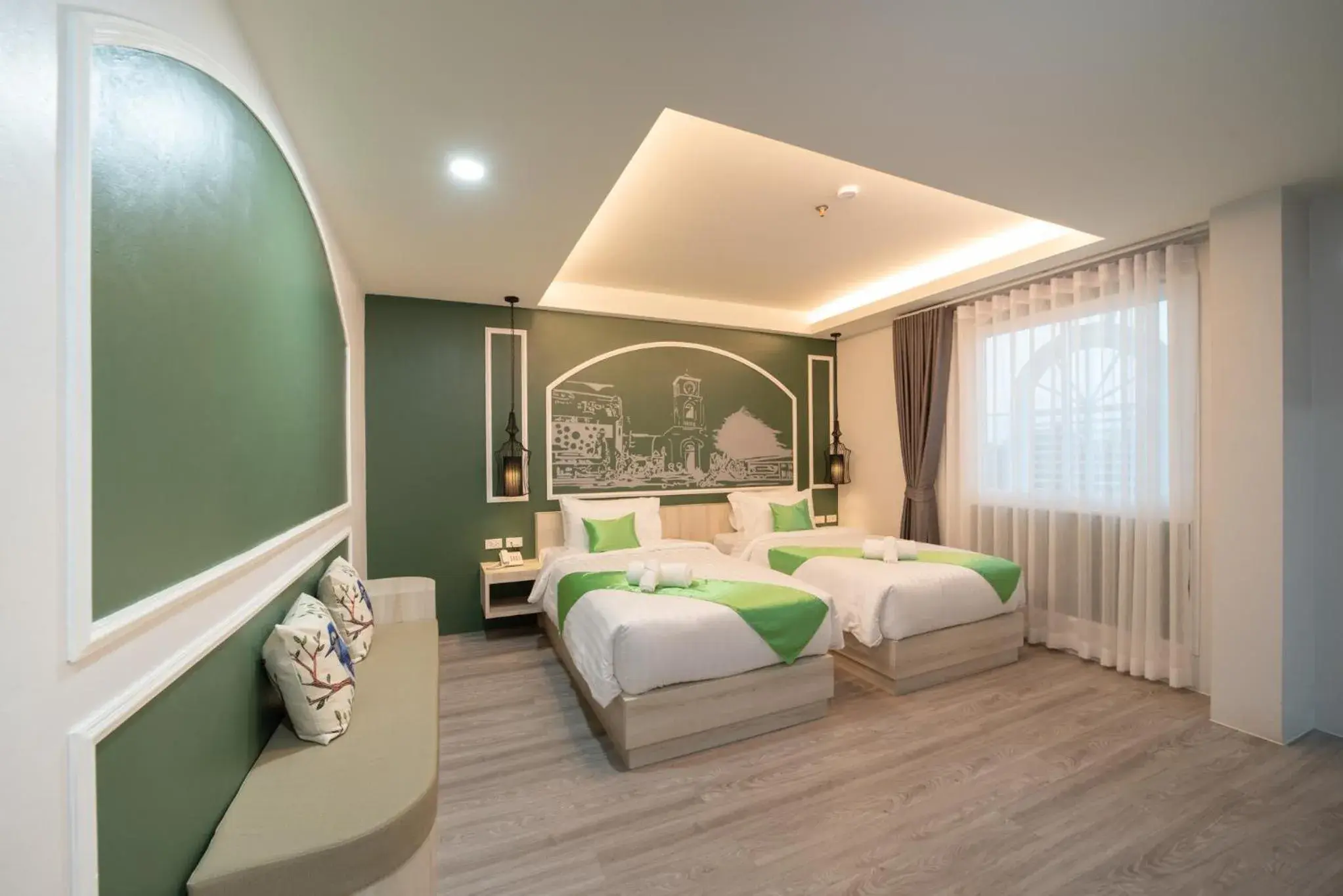 Large Double or Twin Room in Peranakan House Large Double or Twin Room in Peranakan House