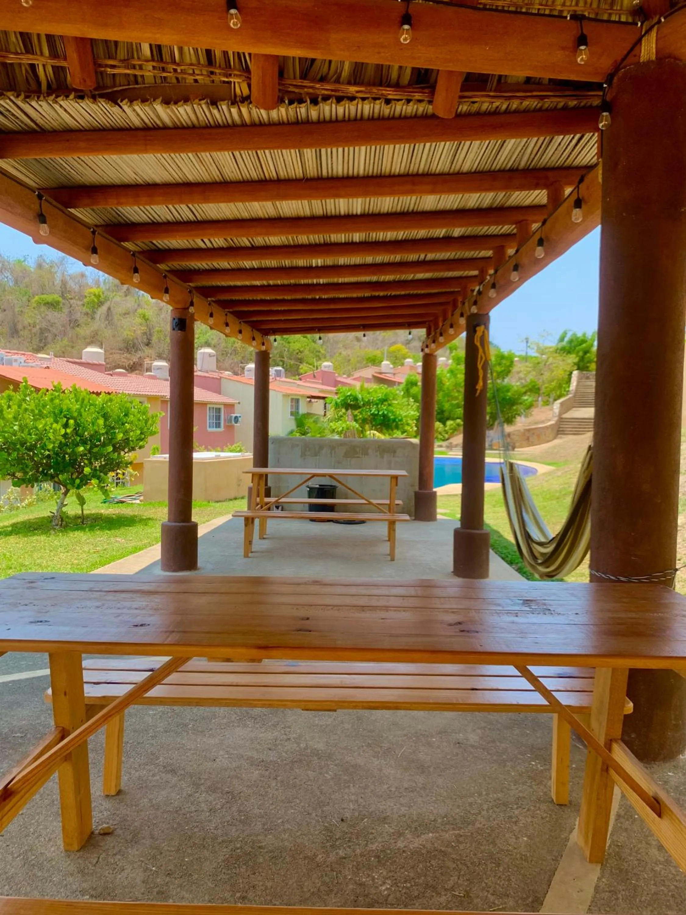 Patio in sweet home ixtapa comfort