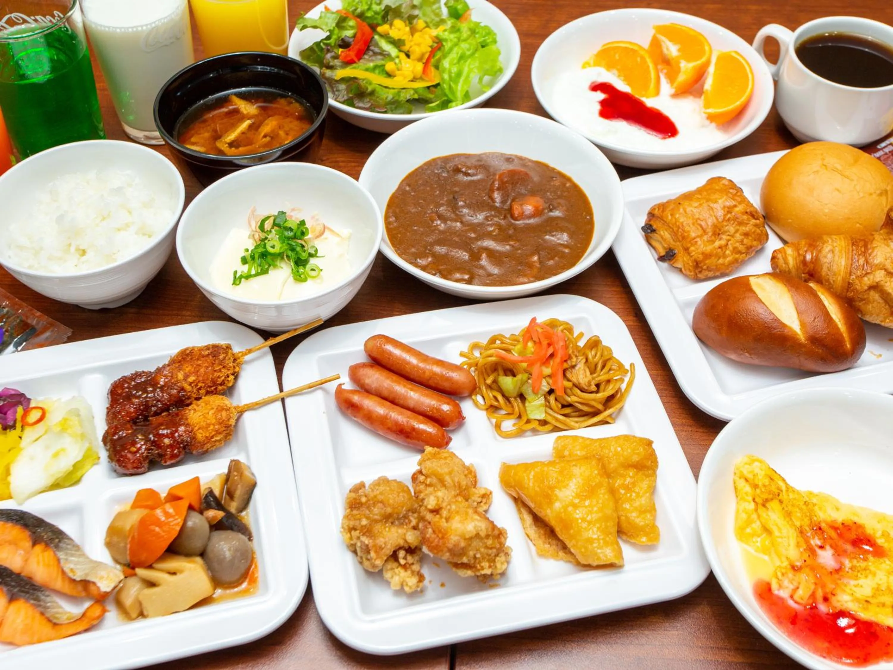 Breakfast in Kuretake Inn Ogaki Ekimae