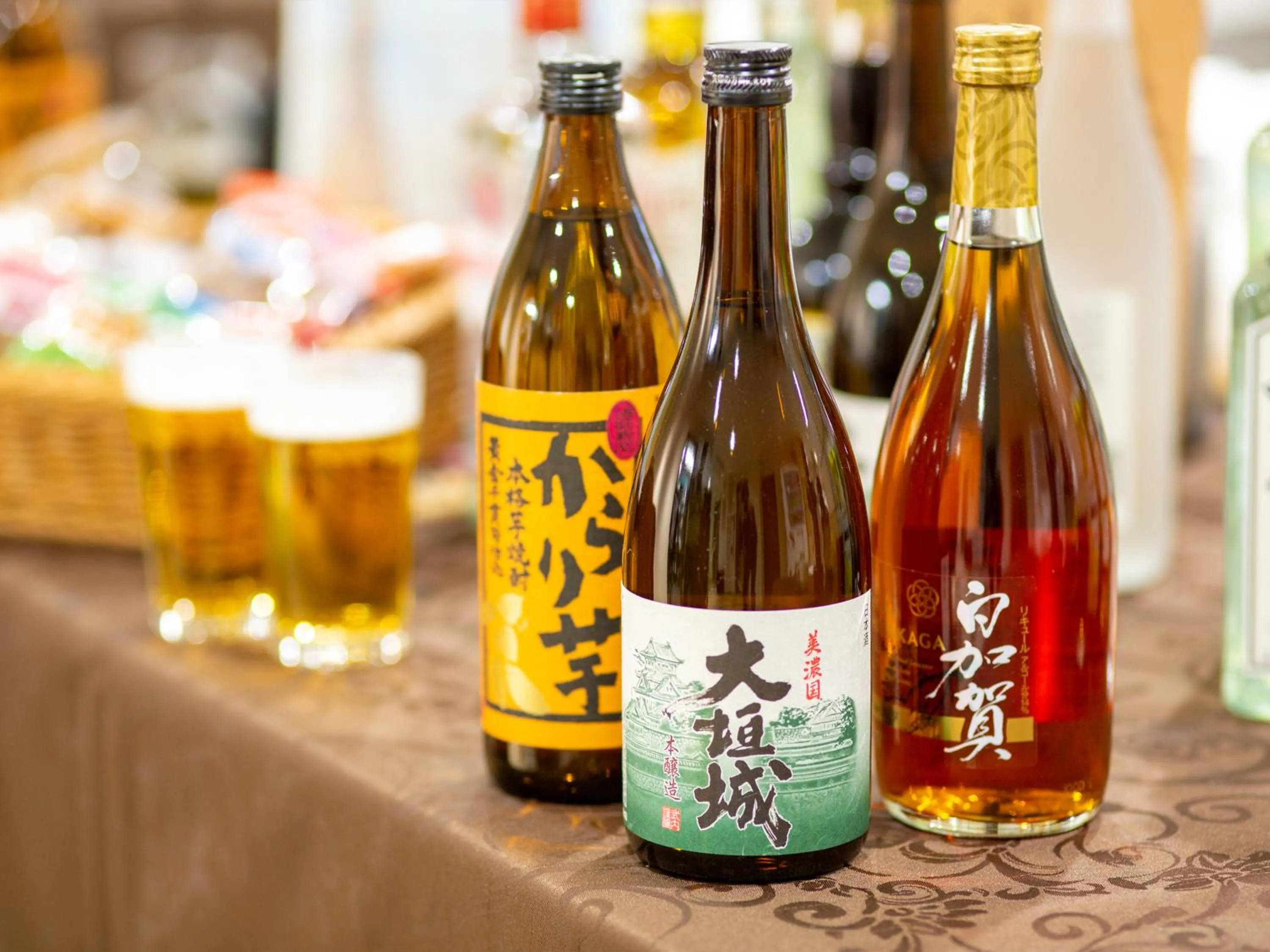 Alcoholic drinks in Kuretake Inn Ogaki Ekimae