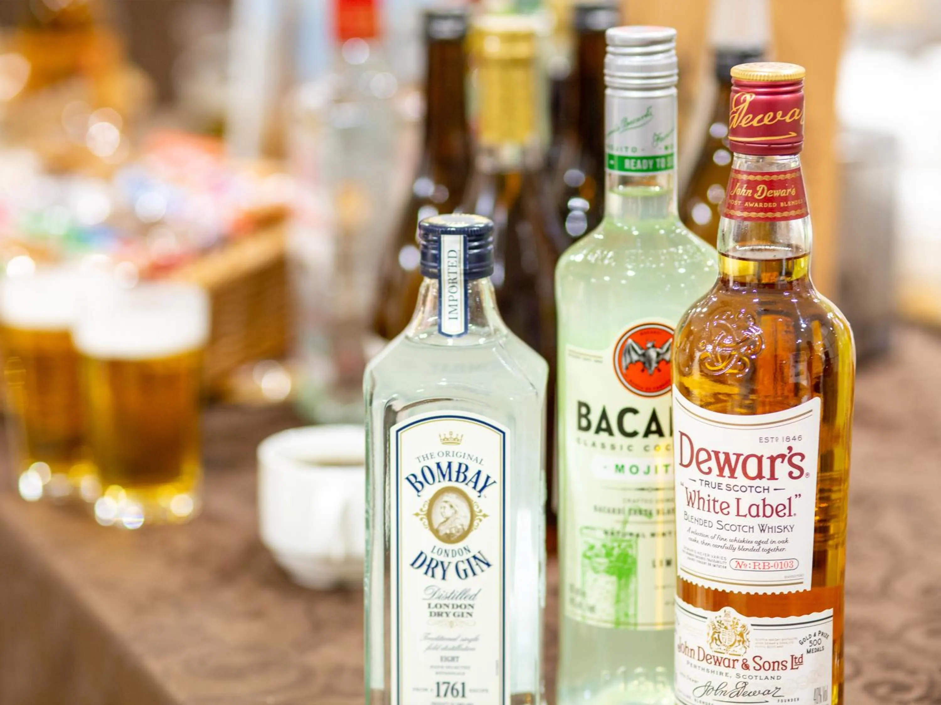 Alcoholic drinks in Kuretake Inn Ogaki Ekimae