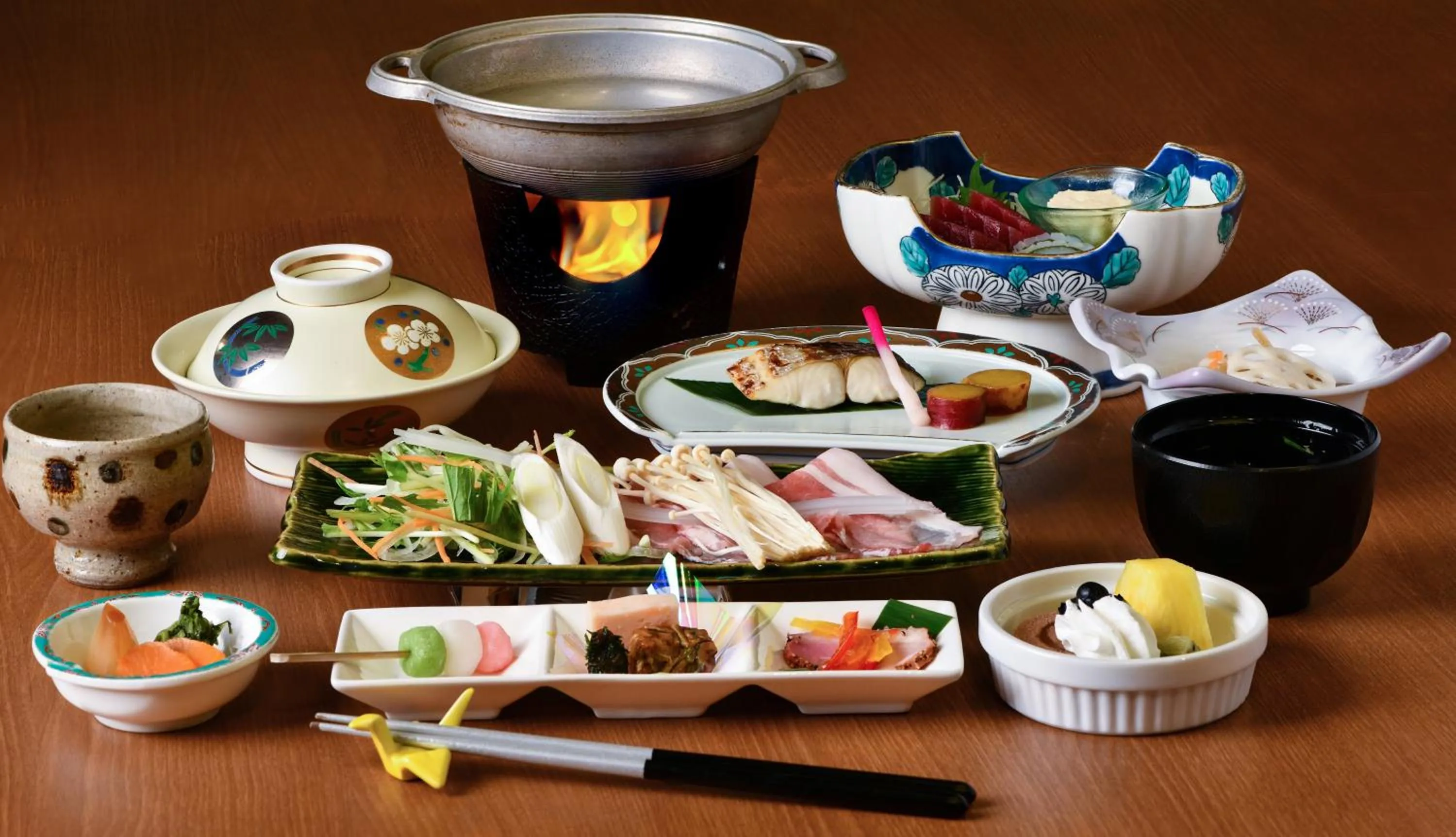 Dinner in Sakahijiri Nikko