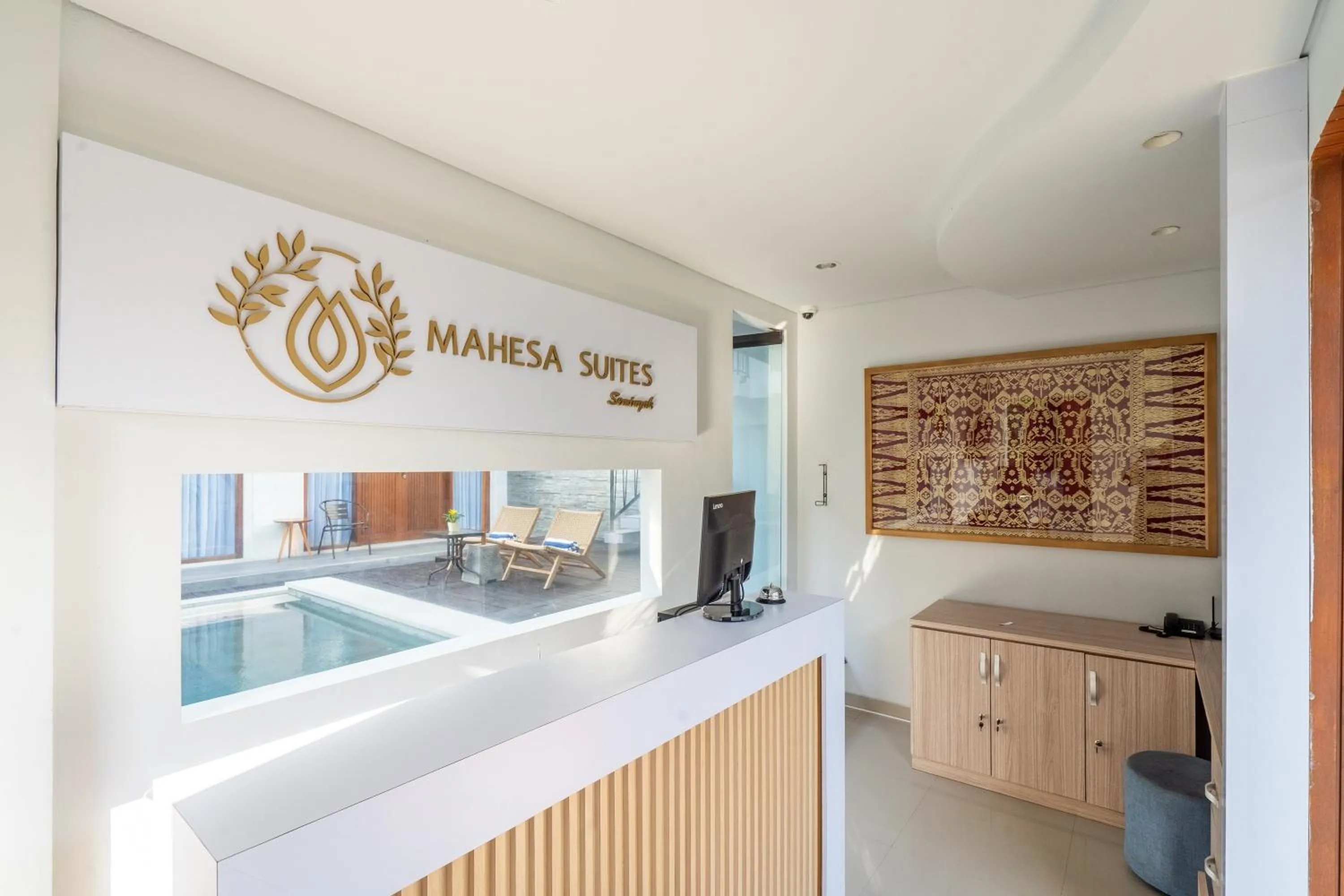 Property logo or sign in Mahesa Suites Seminyak