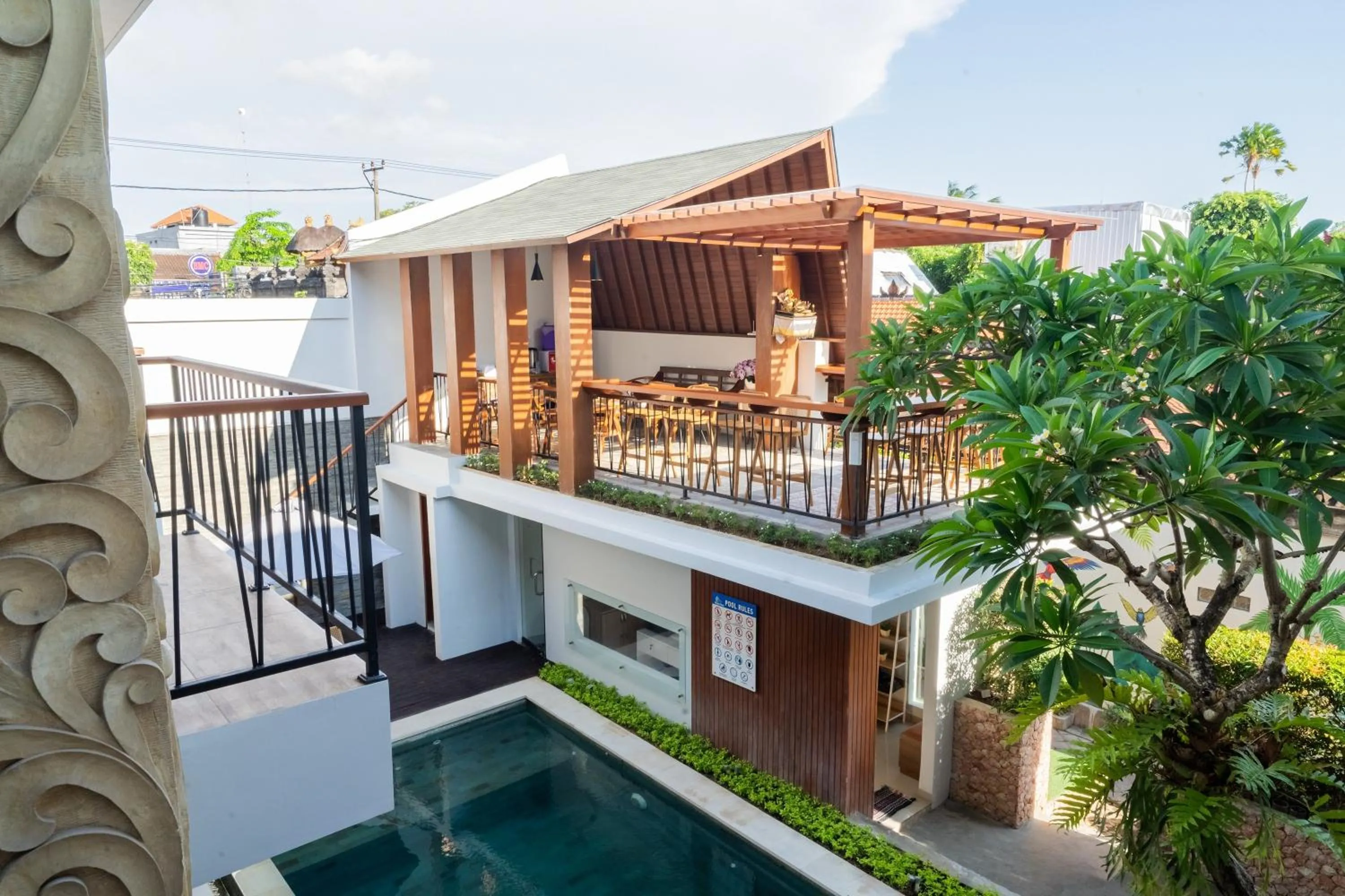 Property building in Mahesa Suites Seminyak