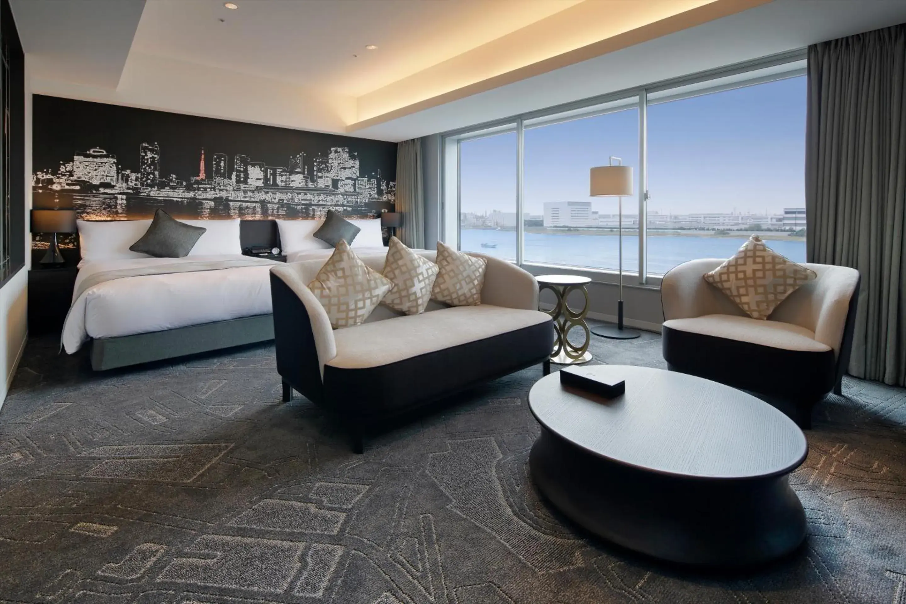 Executive Twin Room with River View - single occupancy - Non-Smoking in Villa Fontaine Premier Haneda Airport Executive Twin Room with River View - single occupancy - Non-Smoking in Villa Fontaine Premier Haneda Airport