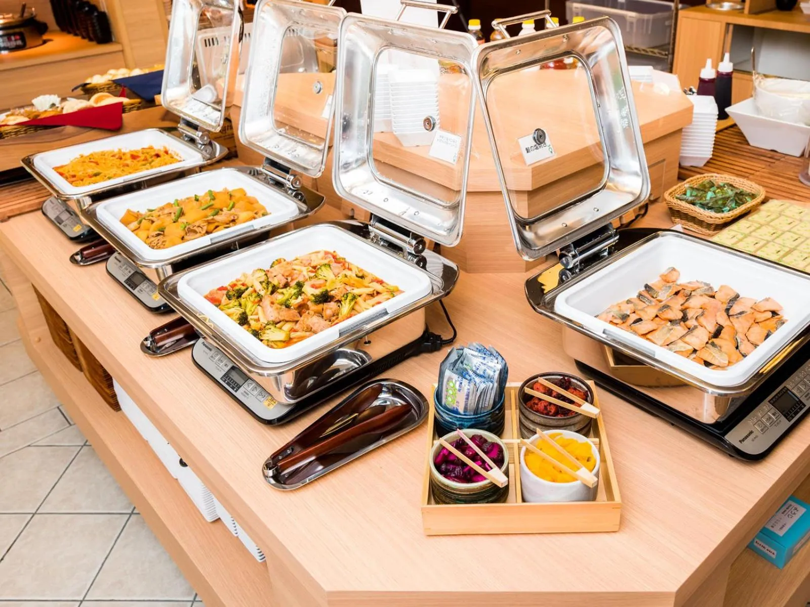 Breakfast in Super Hotel Nagoya Ekimae