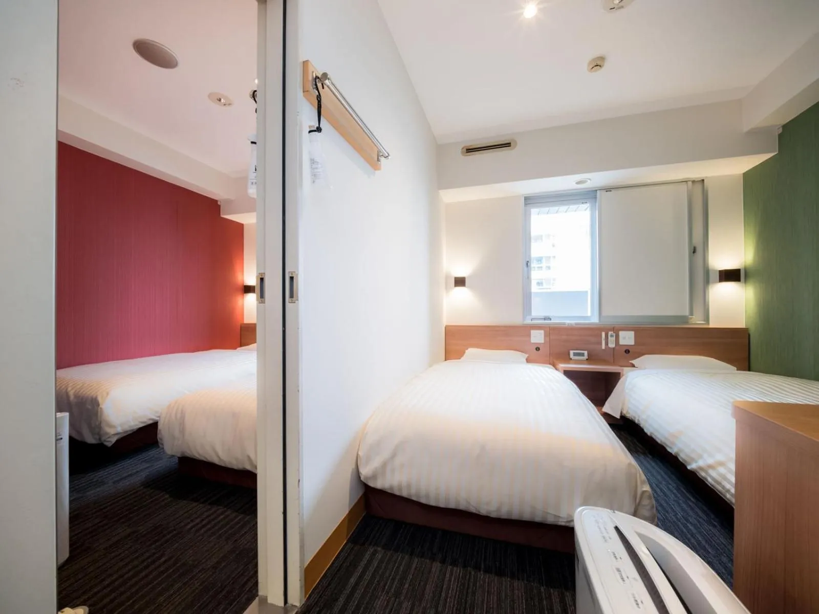 Bed in Super Hotel Nagoya Ekimae