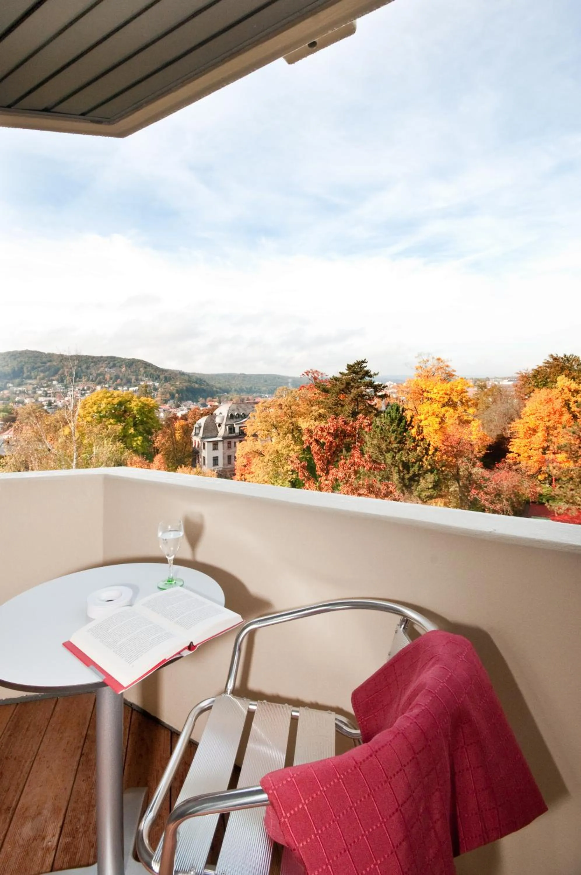 View (from property/room) in Parkhotel CUP VITALIS