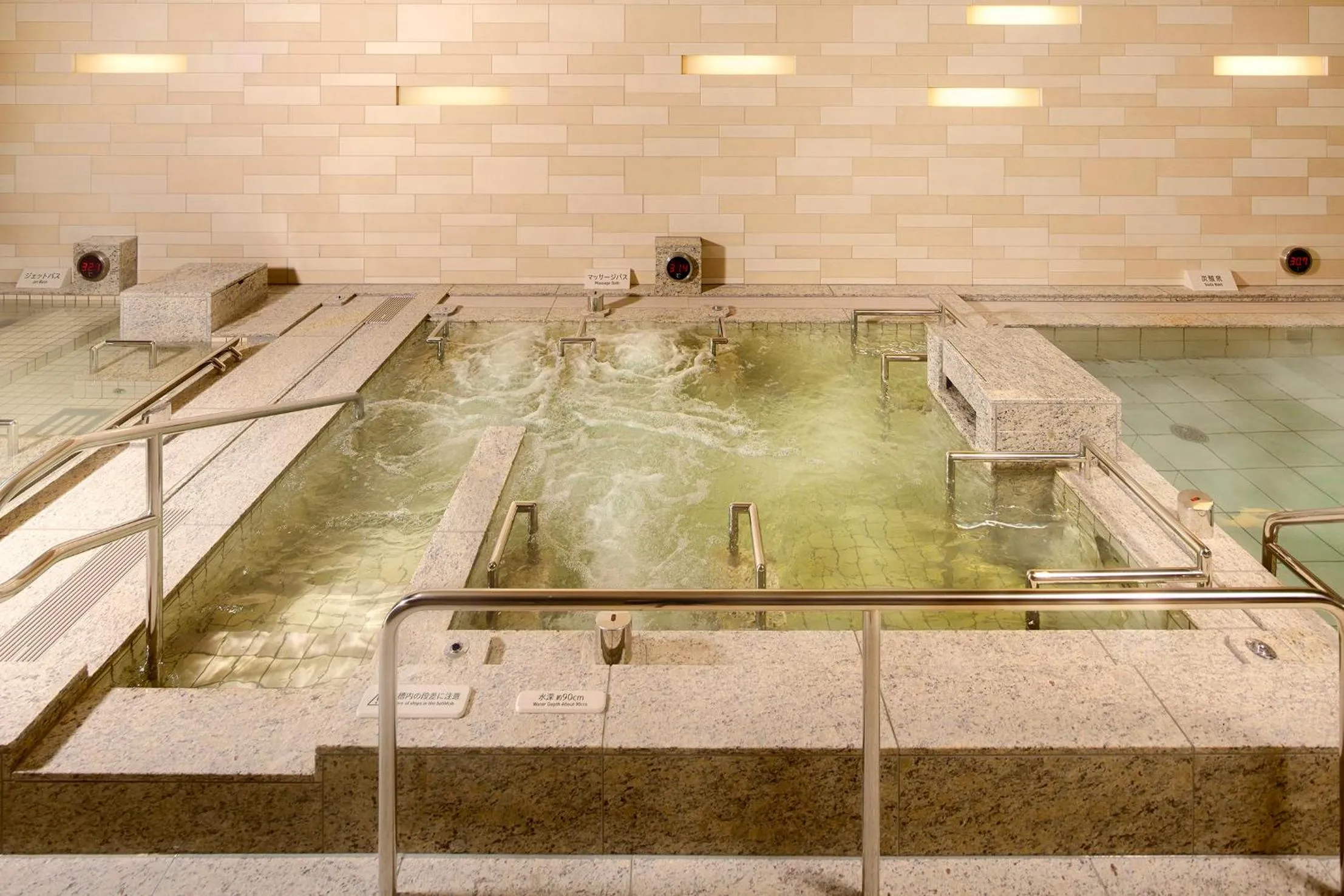 Hot Spring Bath in Villa Fontaine Grand Tokyo Ariake
