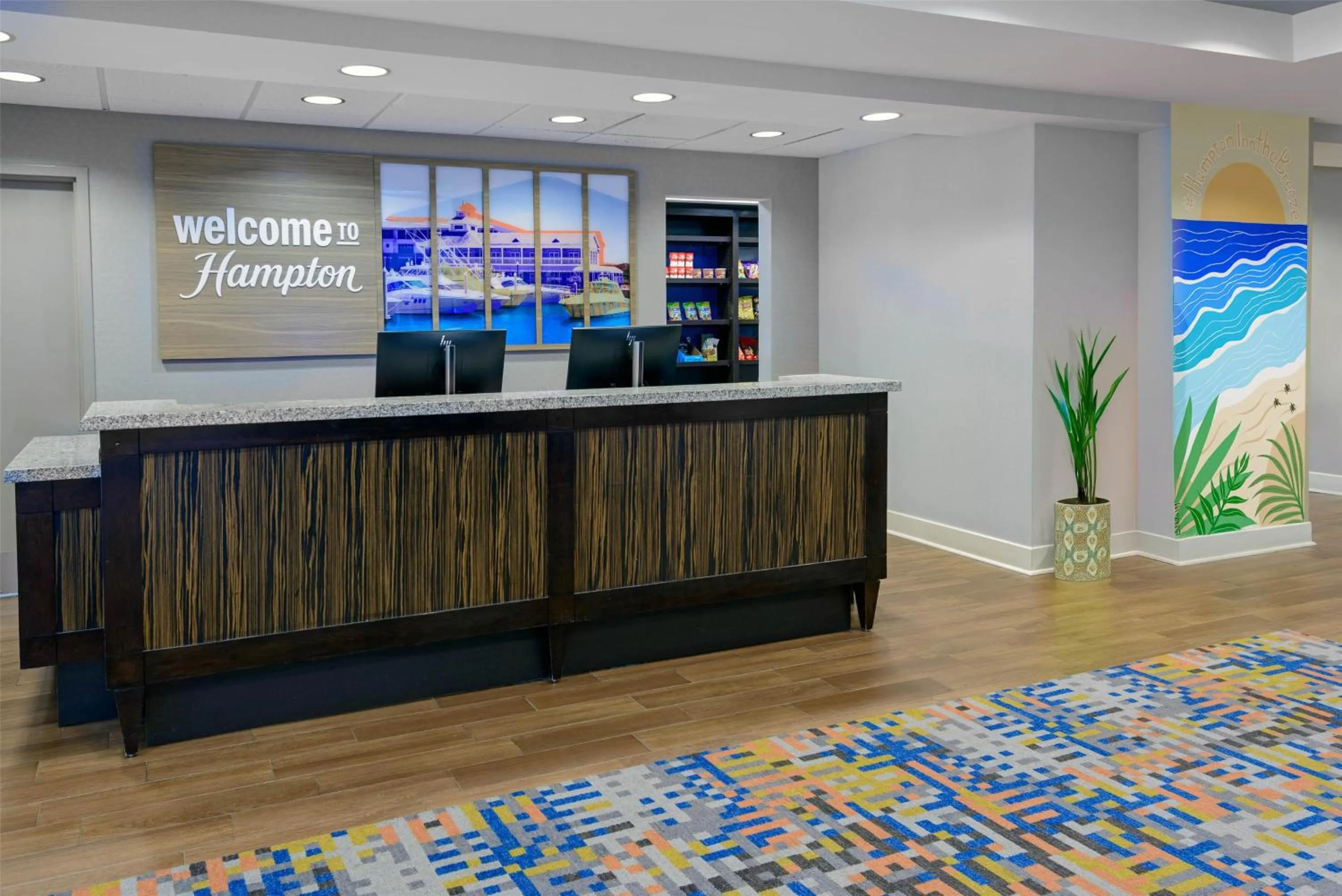 Lobby or reception in Hampton Inn & Suites Pensacola/Gulf Breeze