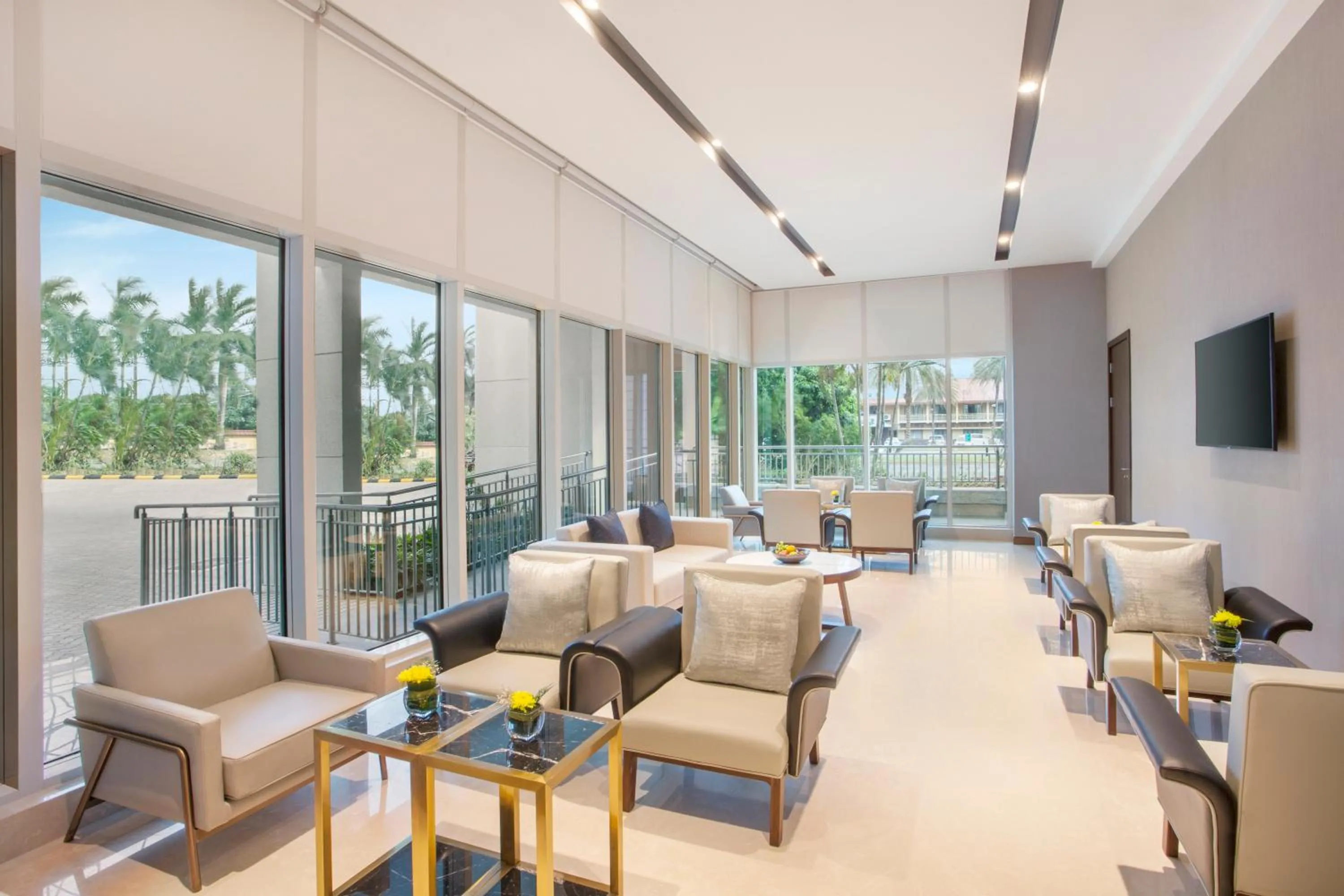 Lounge or bar in Hyatt Regency Thrissur