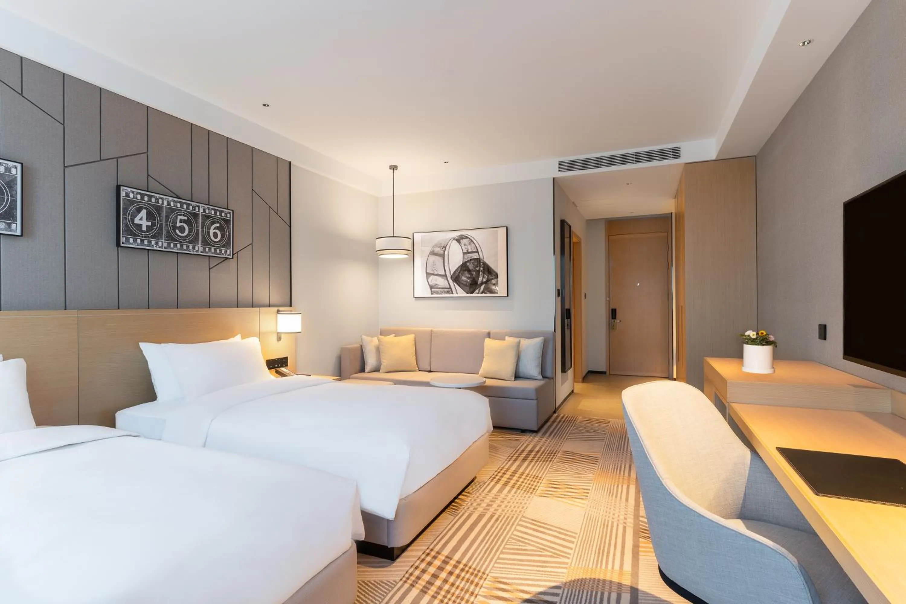 Bed in Hyatt Place Changchun Jingyue