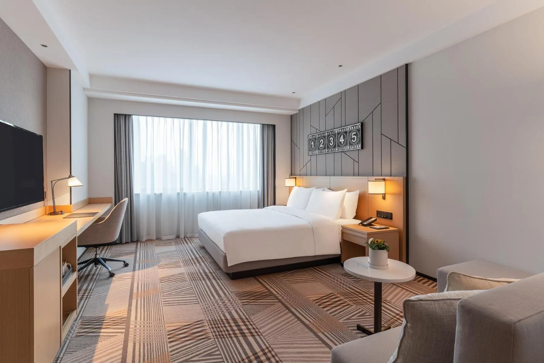 Bed in Hyatt Place Changchun Jingyue