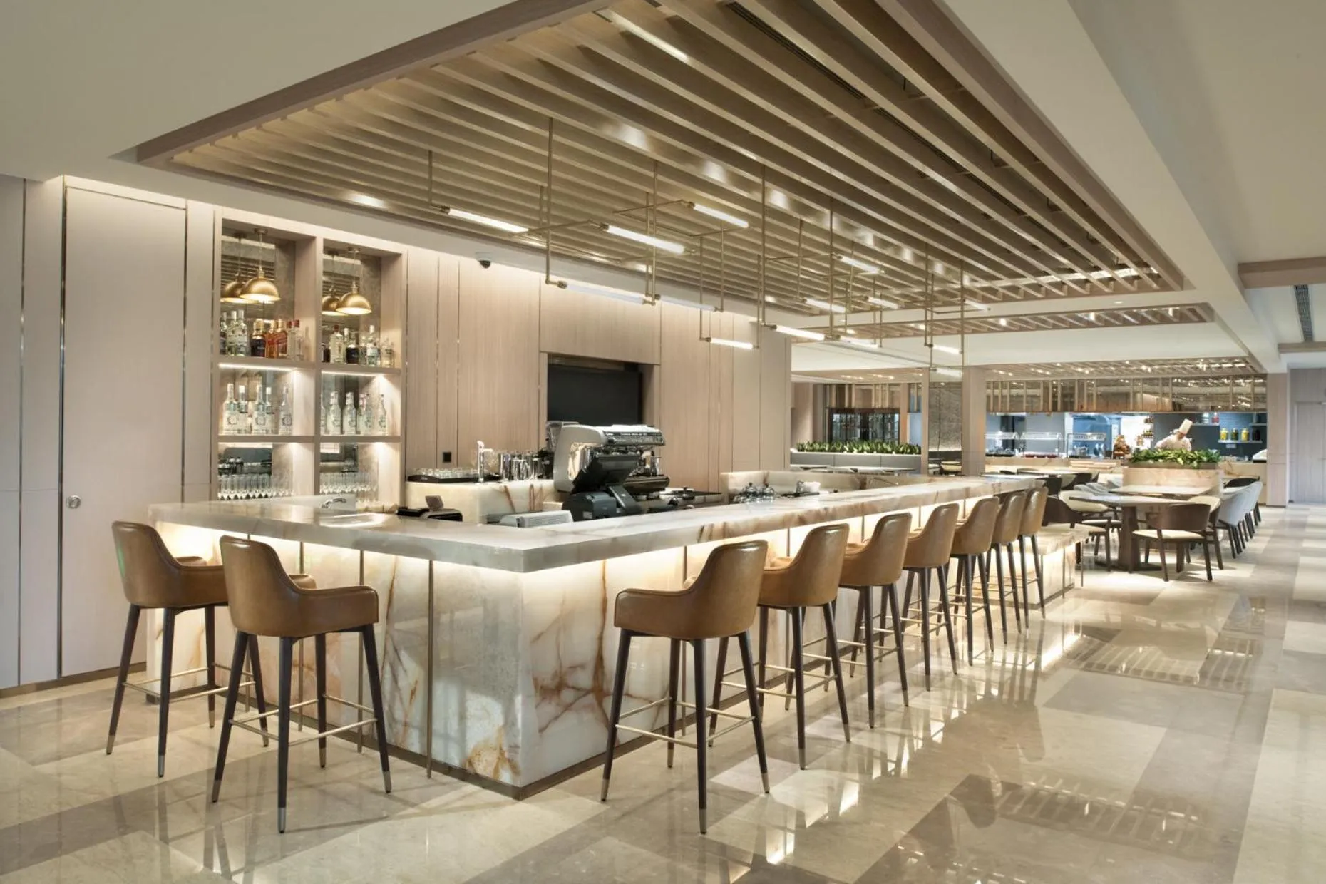 Lounge or bar, Restaurant/Places to Eat in Hyatt Place Taiyuan Longcheng