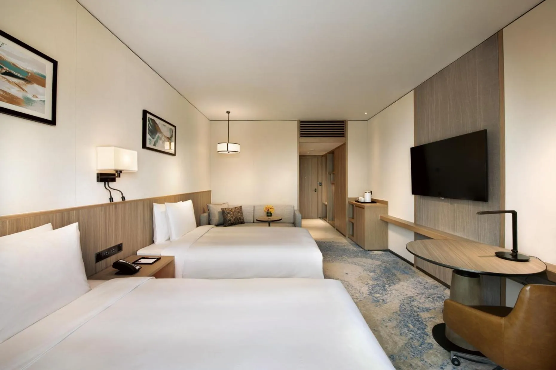 Bed in Hyatt Place Taiyuan Longcheng