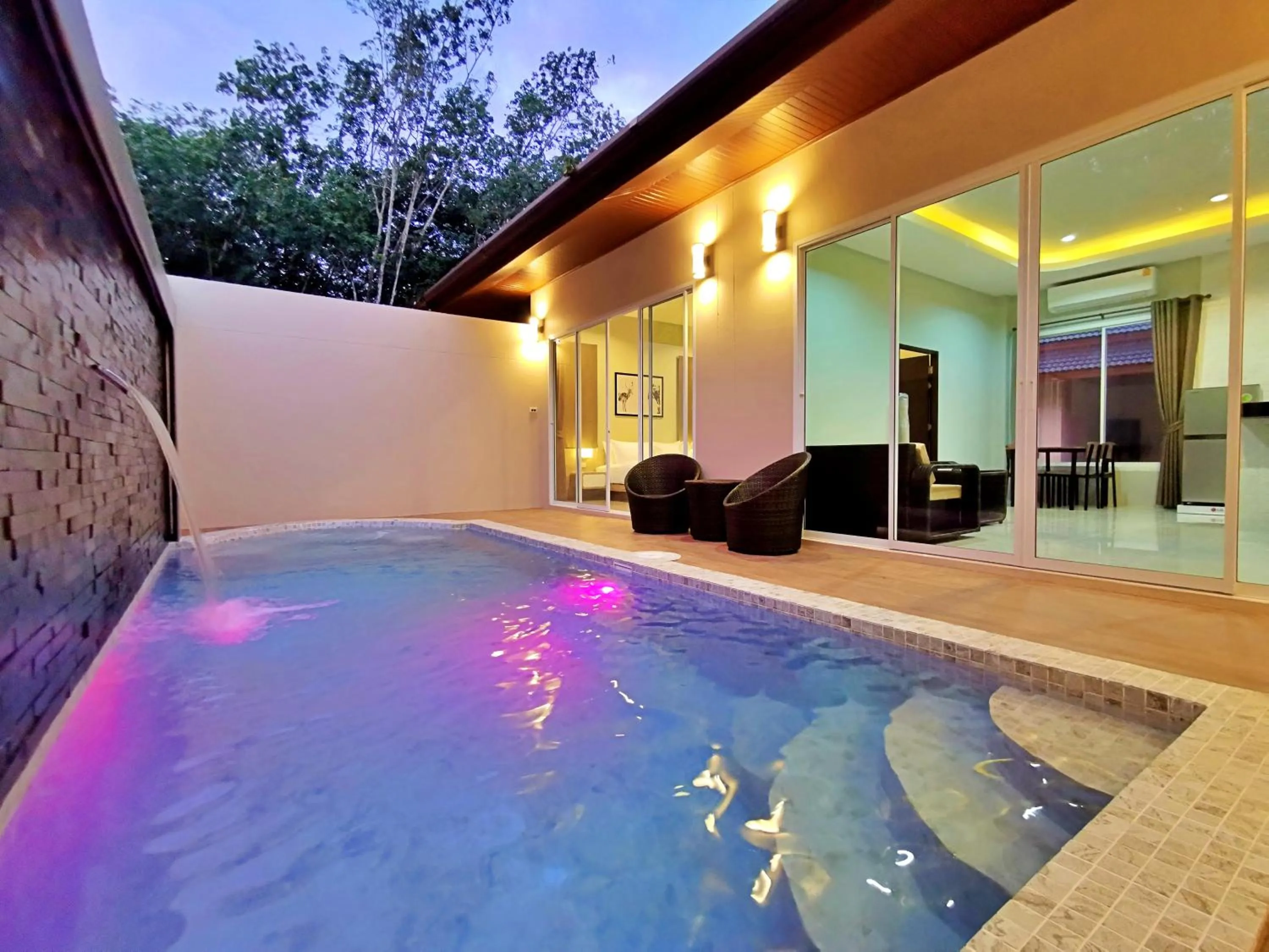 Swimming pool in The Apex private pool villa Krabi