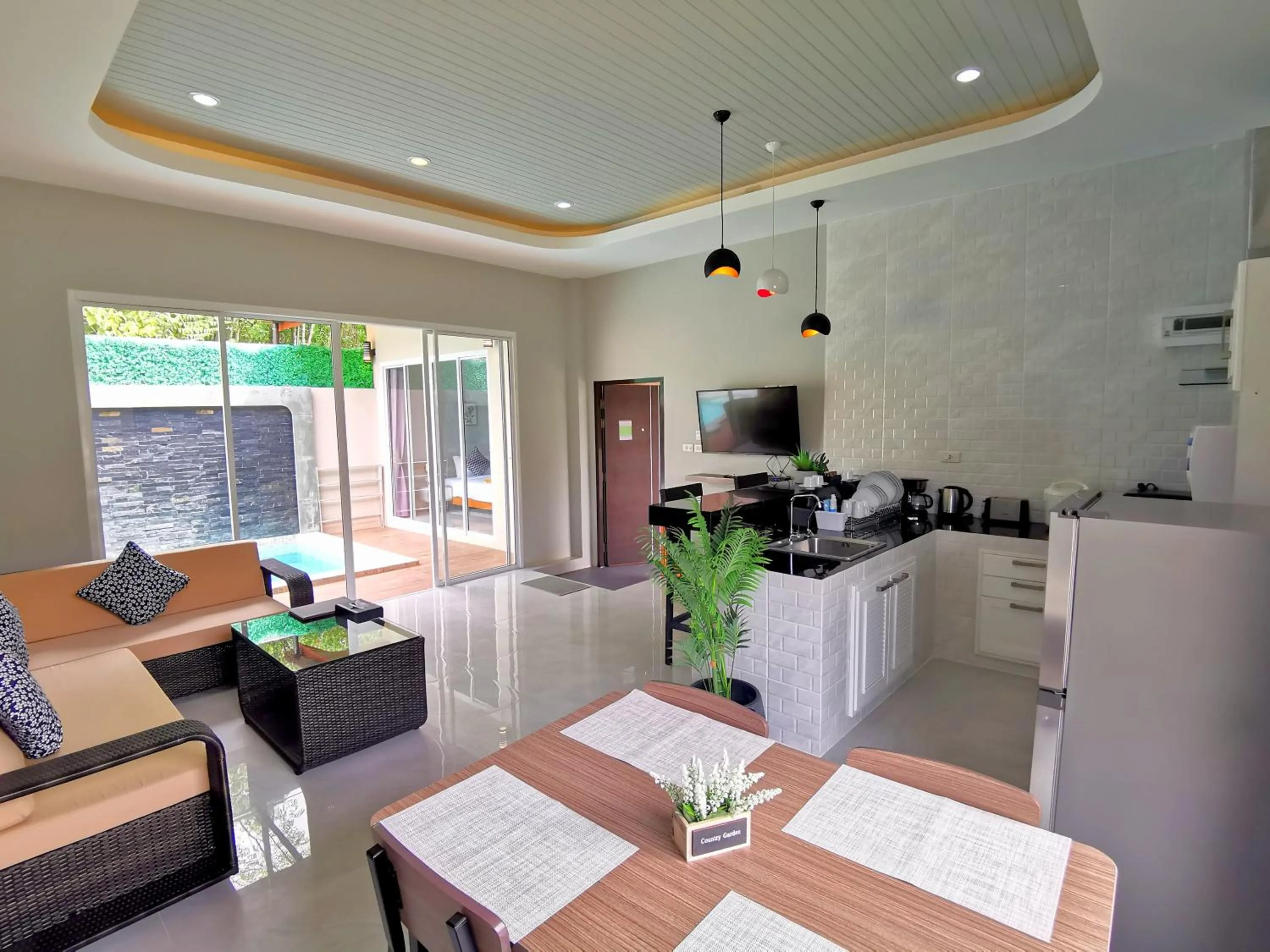 Kitchen or kitchenette in The Apex private pool villa Krabi