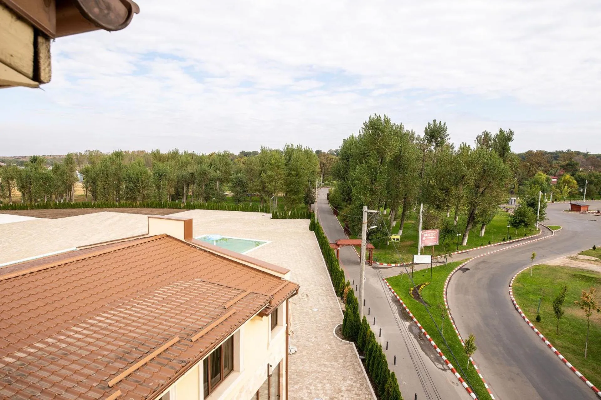 Garden view in RED CONFORT HOTEL Boutique