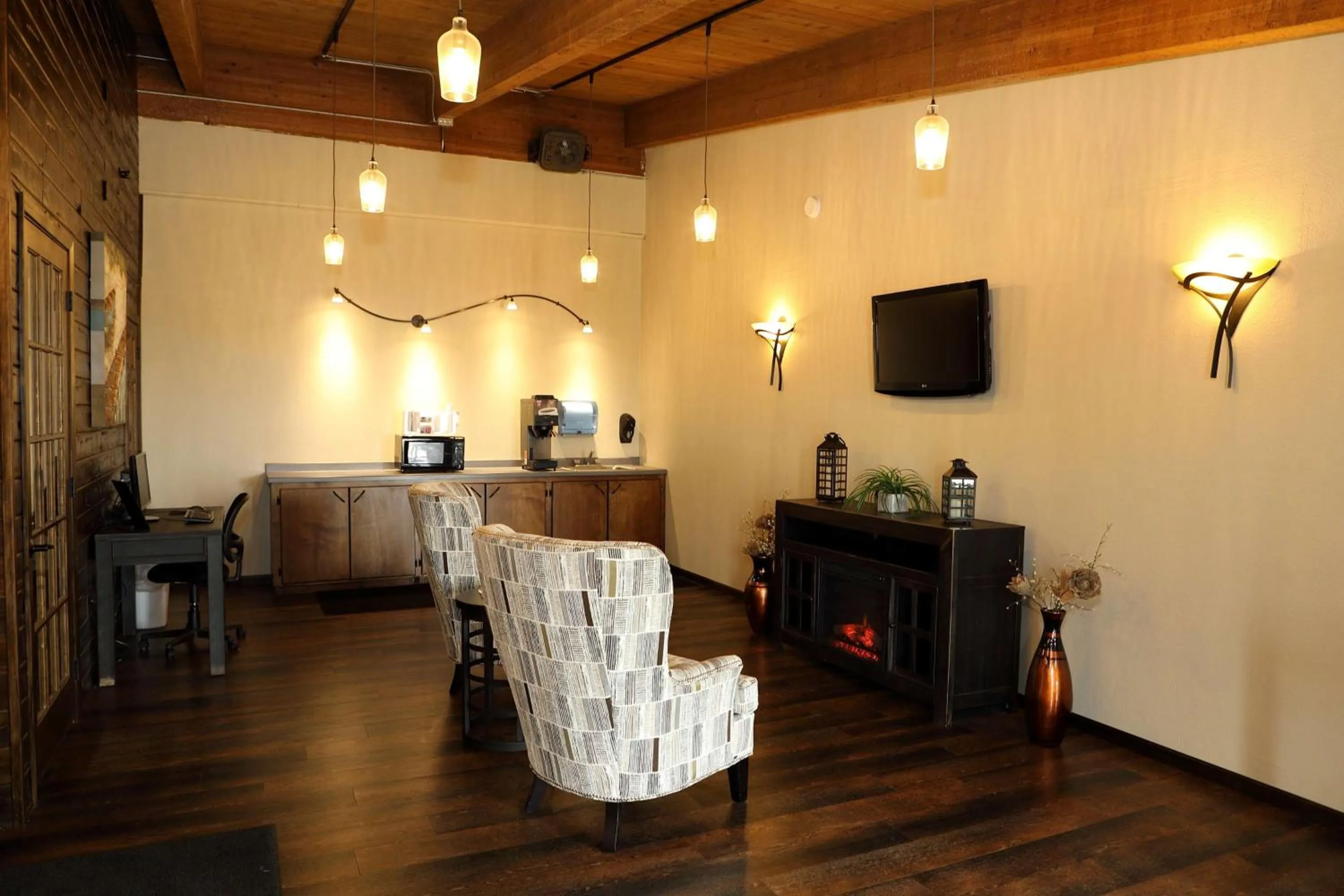 Lobby or reception in Northern Lights Inn Rugby