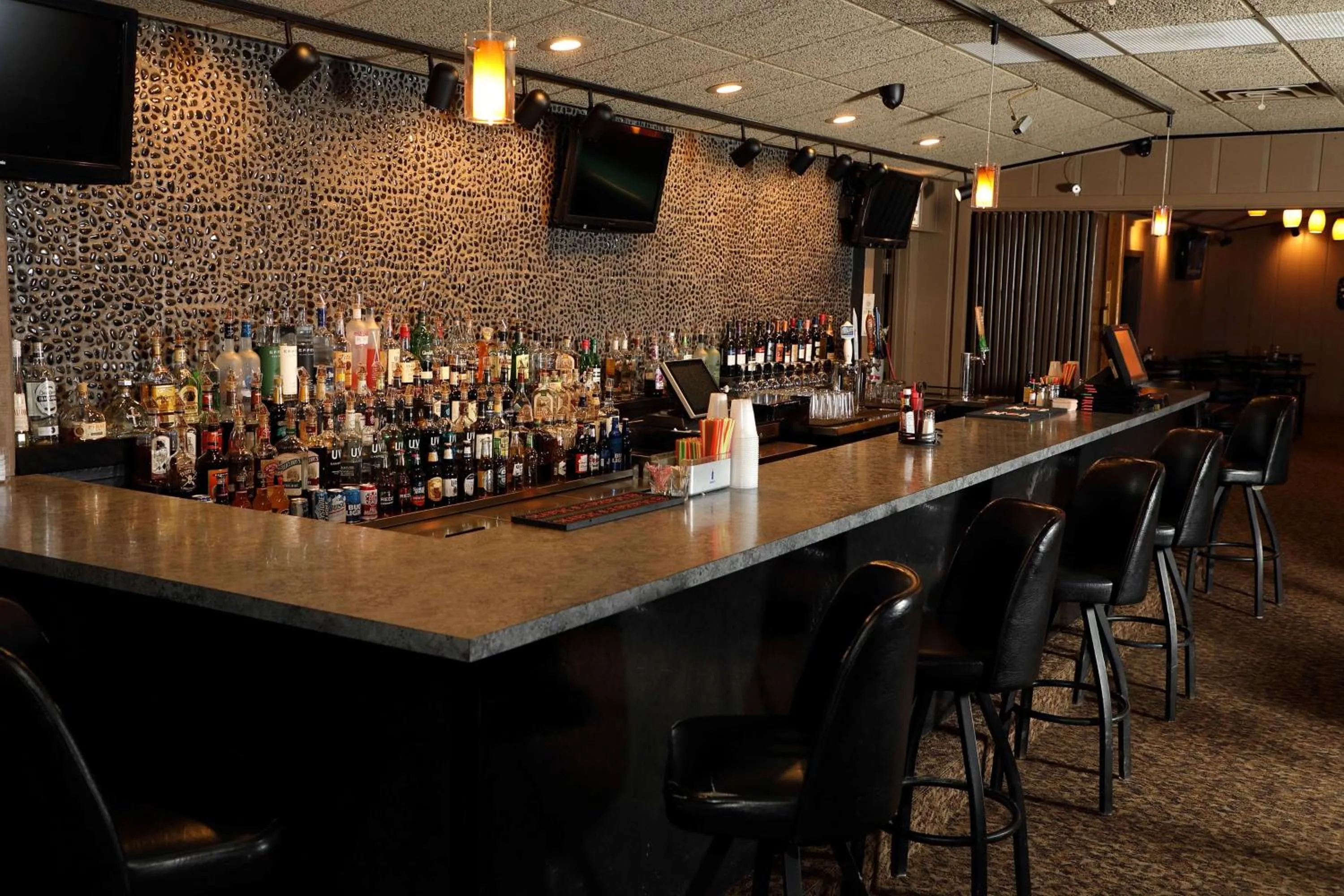 Lounge or bar in Northern Lights Inn Rugby