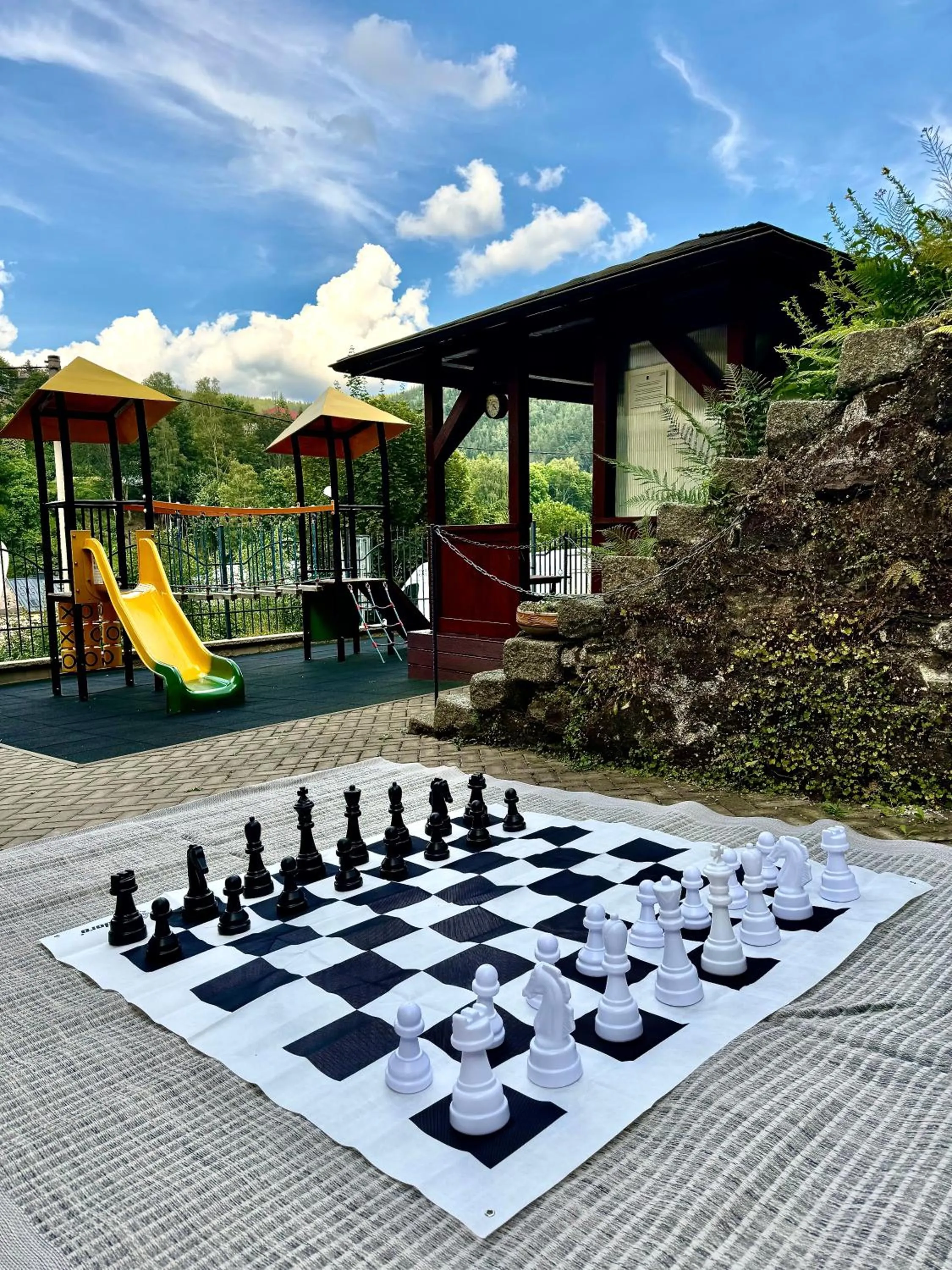 Children play ground in Vila Jáchymov