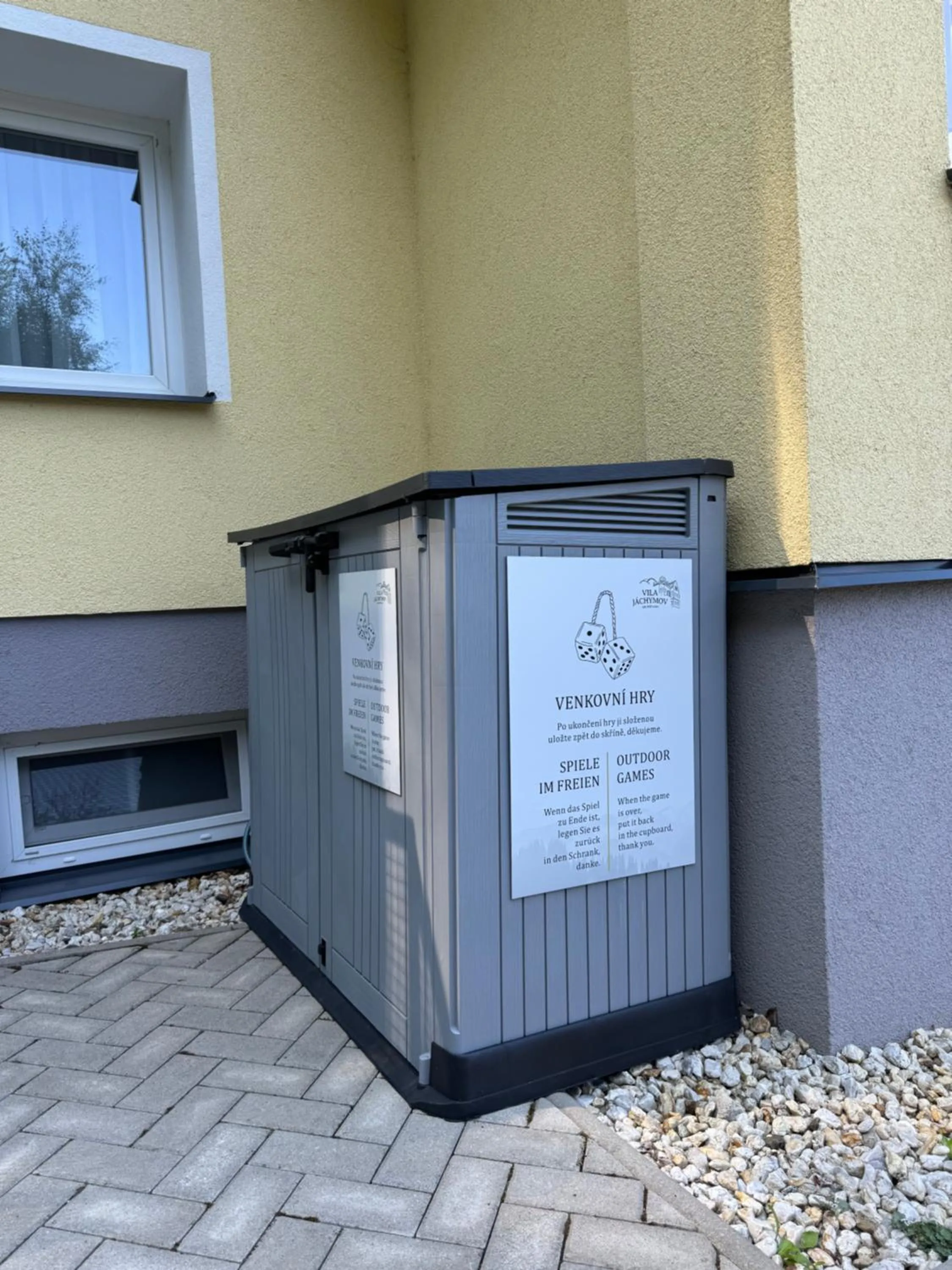 Children play ground in Vila Jáchymov