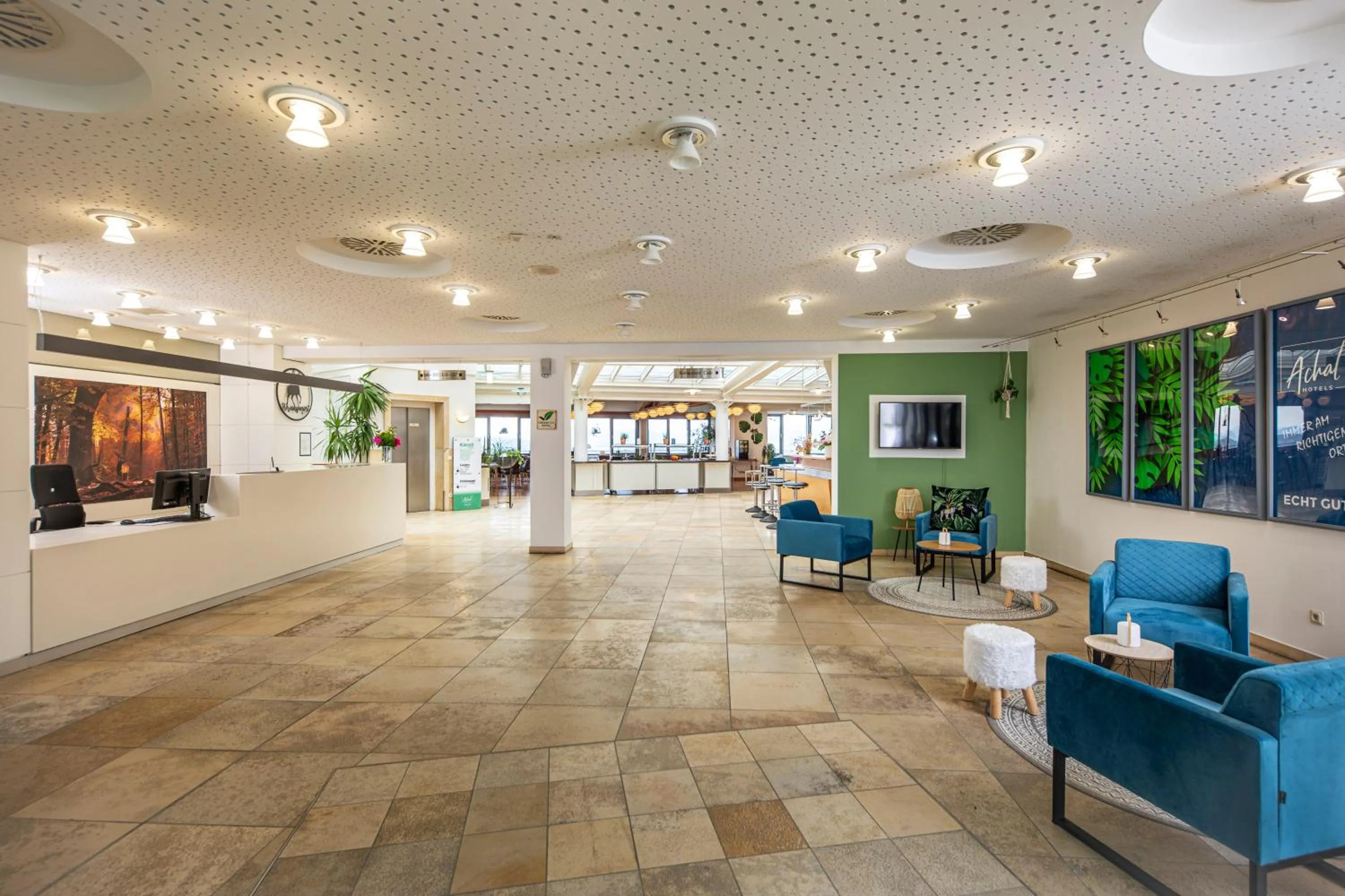 Lobby or reception in Michel Hotel Karoli Waldkirchen