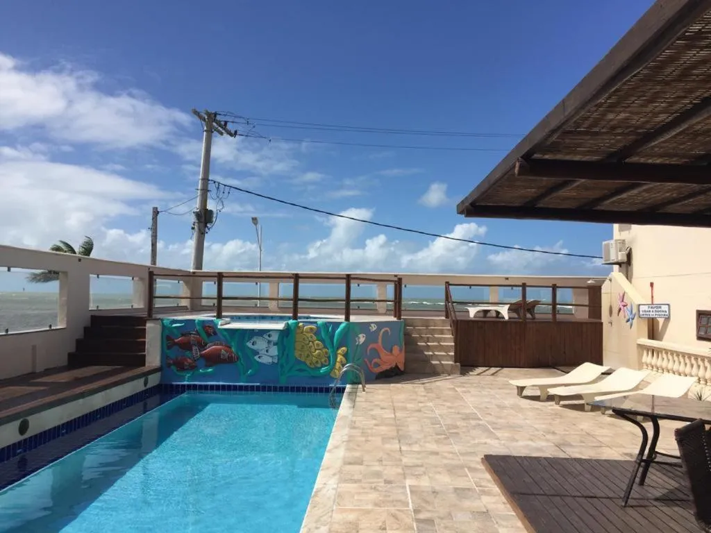 Pool view in Eden Praia Hotel