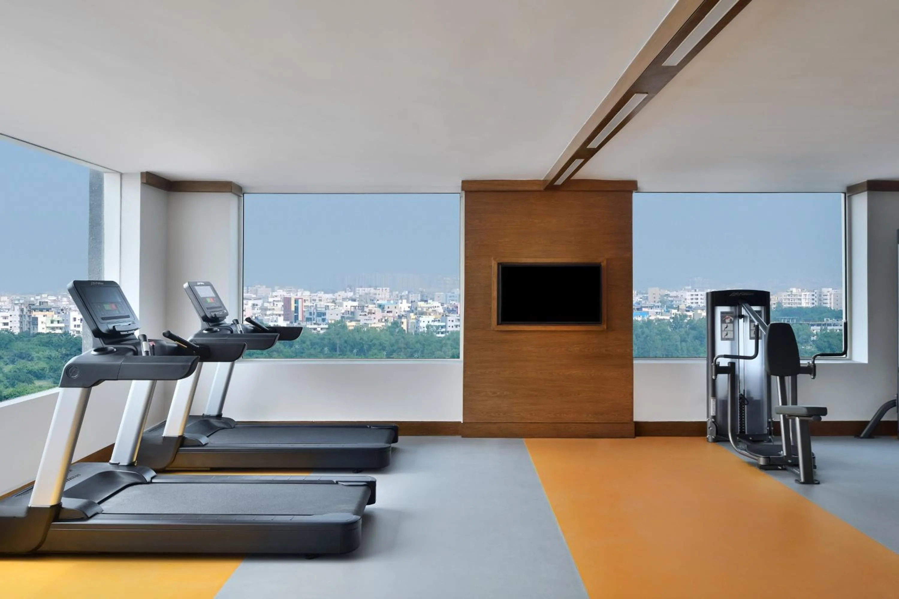 Fitness centre/facilities in Le Meridien Hyderabad