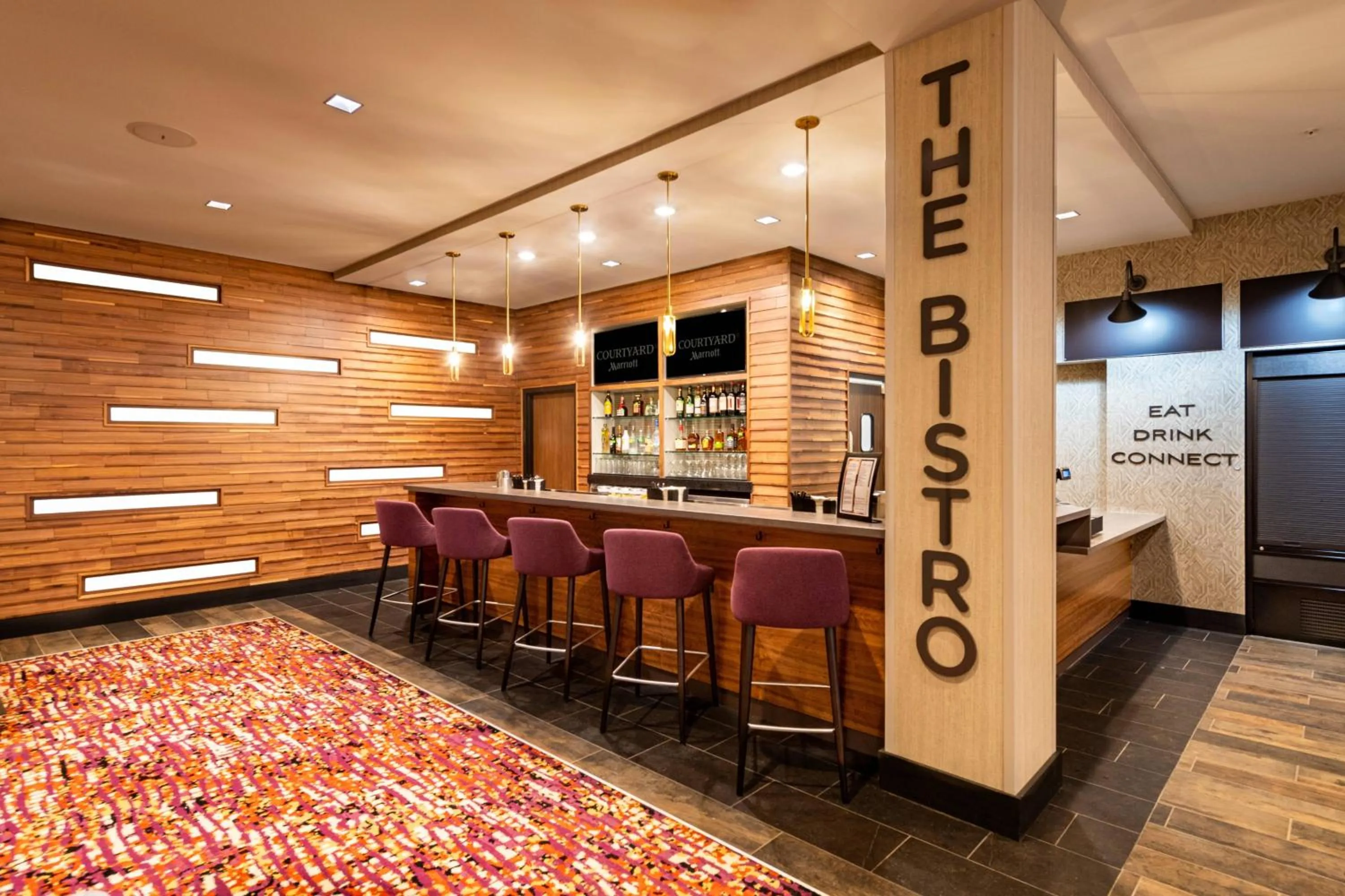 Restaurant/places to eat in Courtyard Winston-Salem Downtown