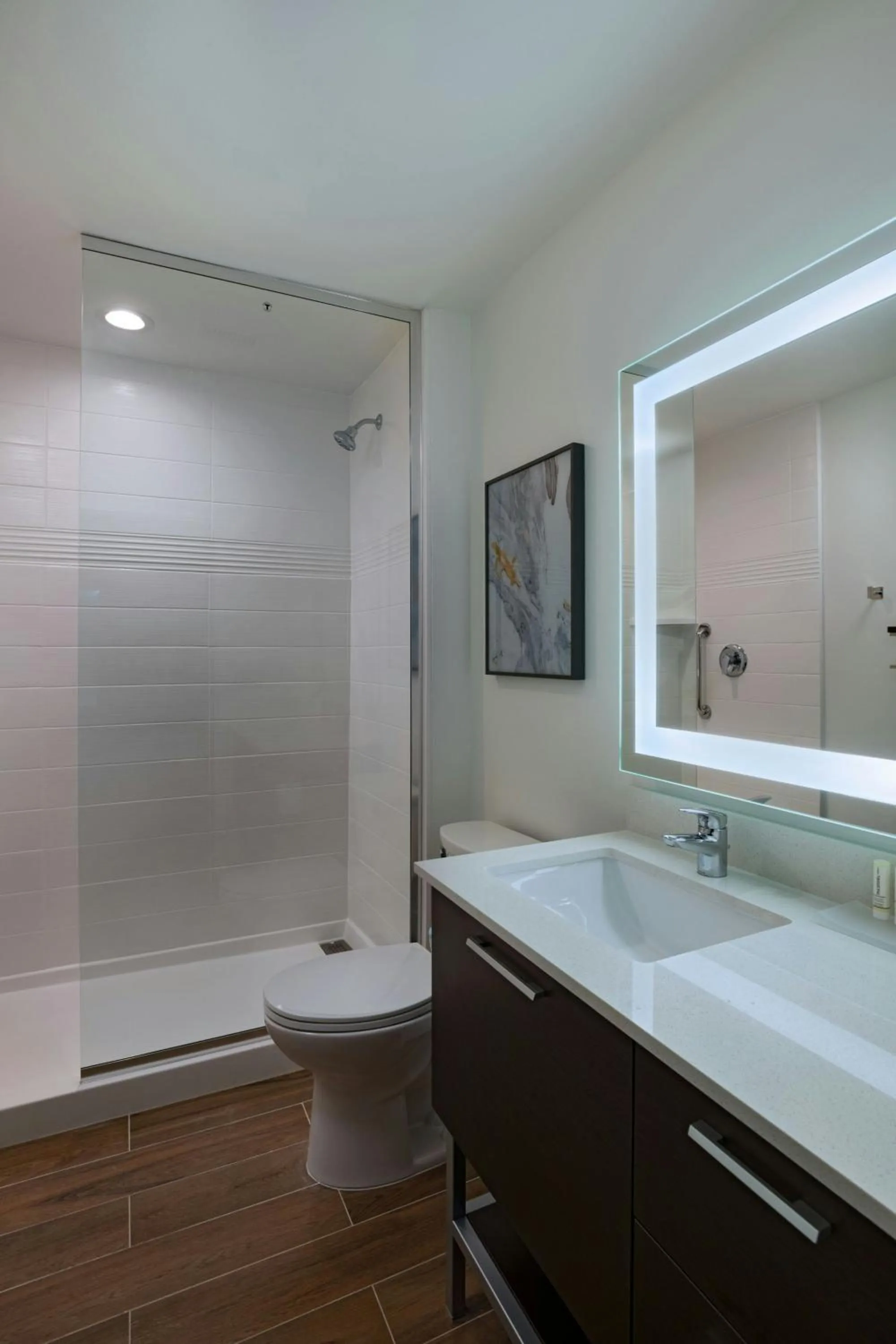 Bathroom in TownePlace Suites San Antonio Northwest at The RIM