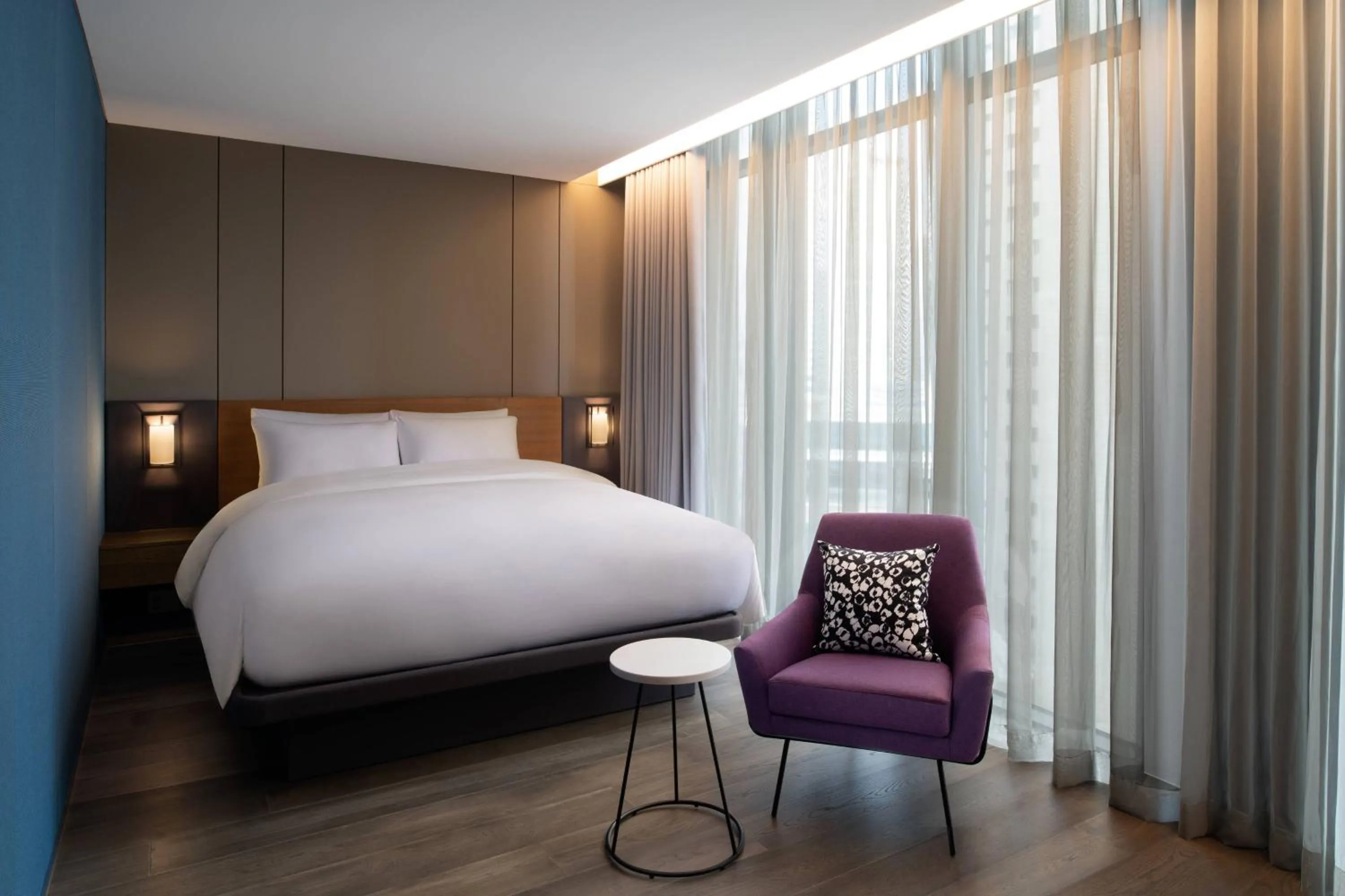 Bedroom, Bed in Courtyard by Marriott Suwon