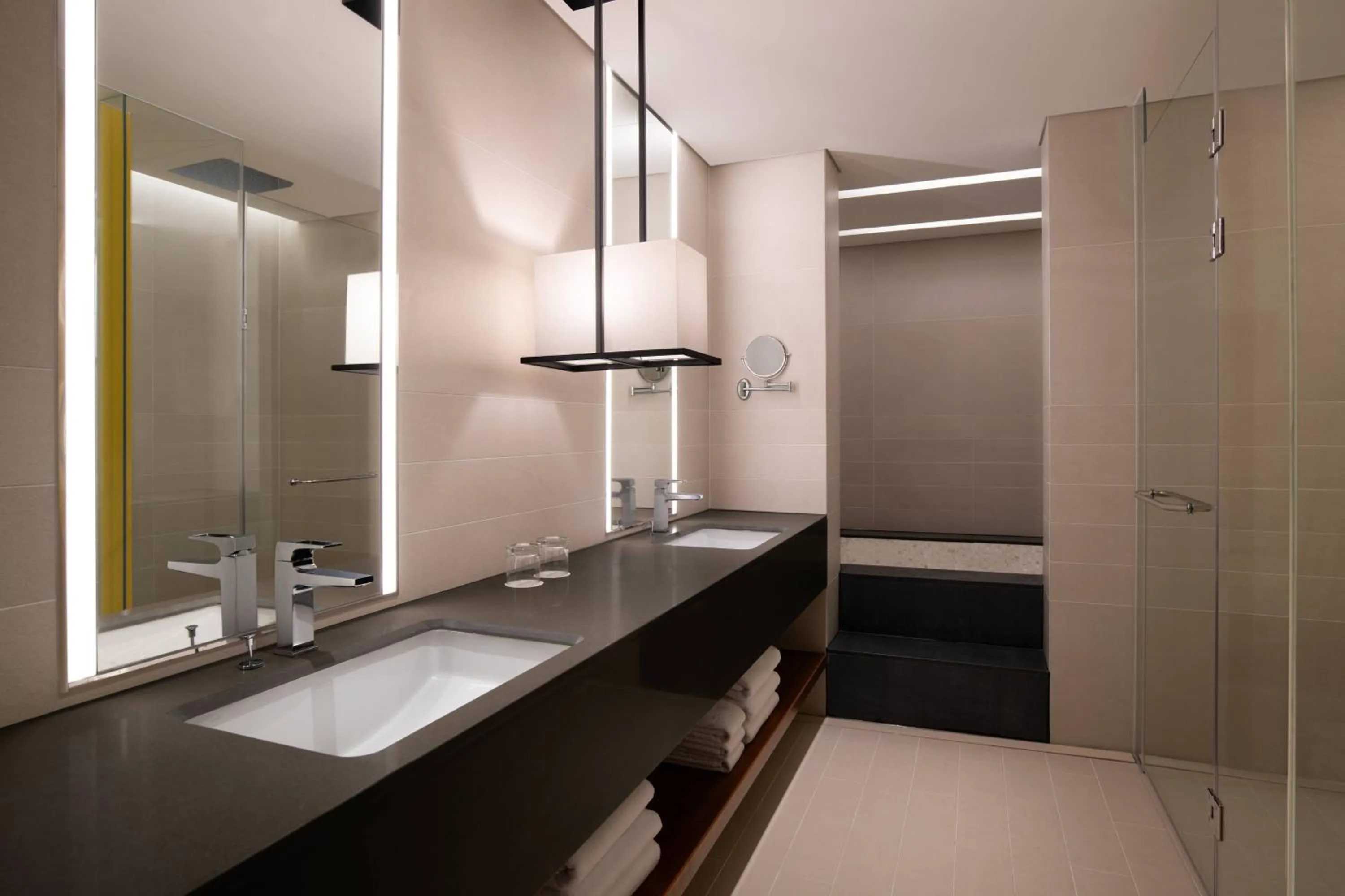 Bathroom in Courtyard by Marriott Suwon