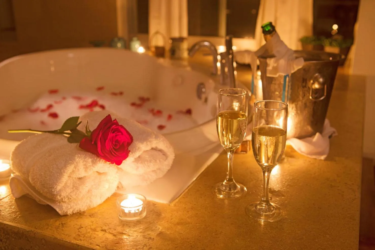 Bedroom in DCO Suites Lounge & Spa