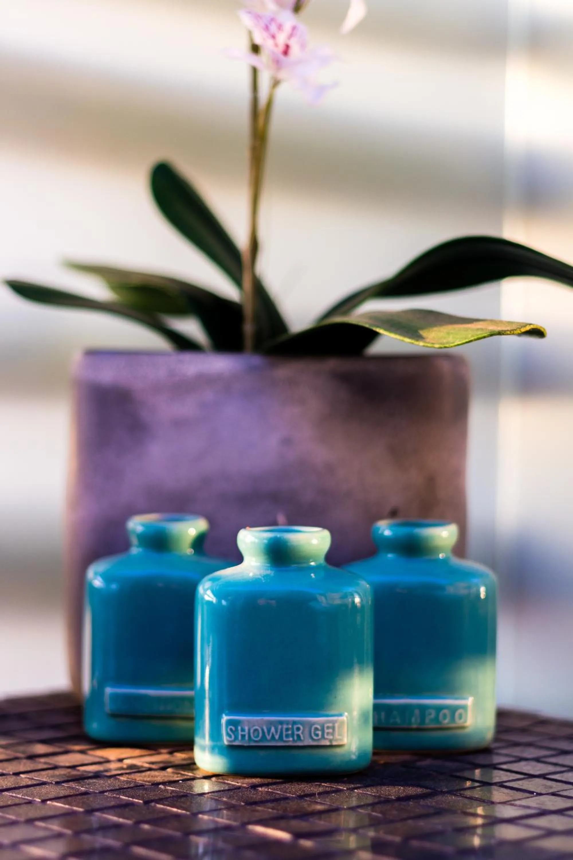 Decorative detail in DCO Suites Lounge & Spa