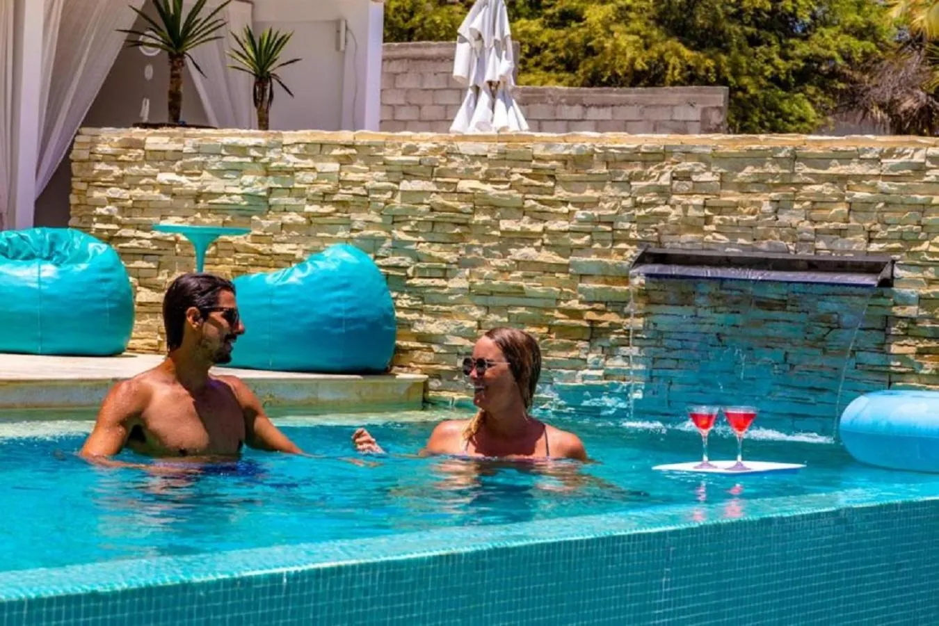 Swimming pool in DCO Suites Lounge & Spa