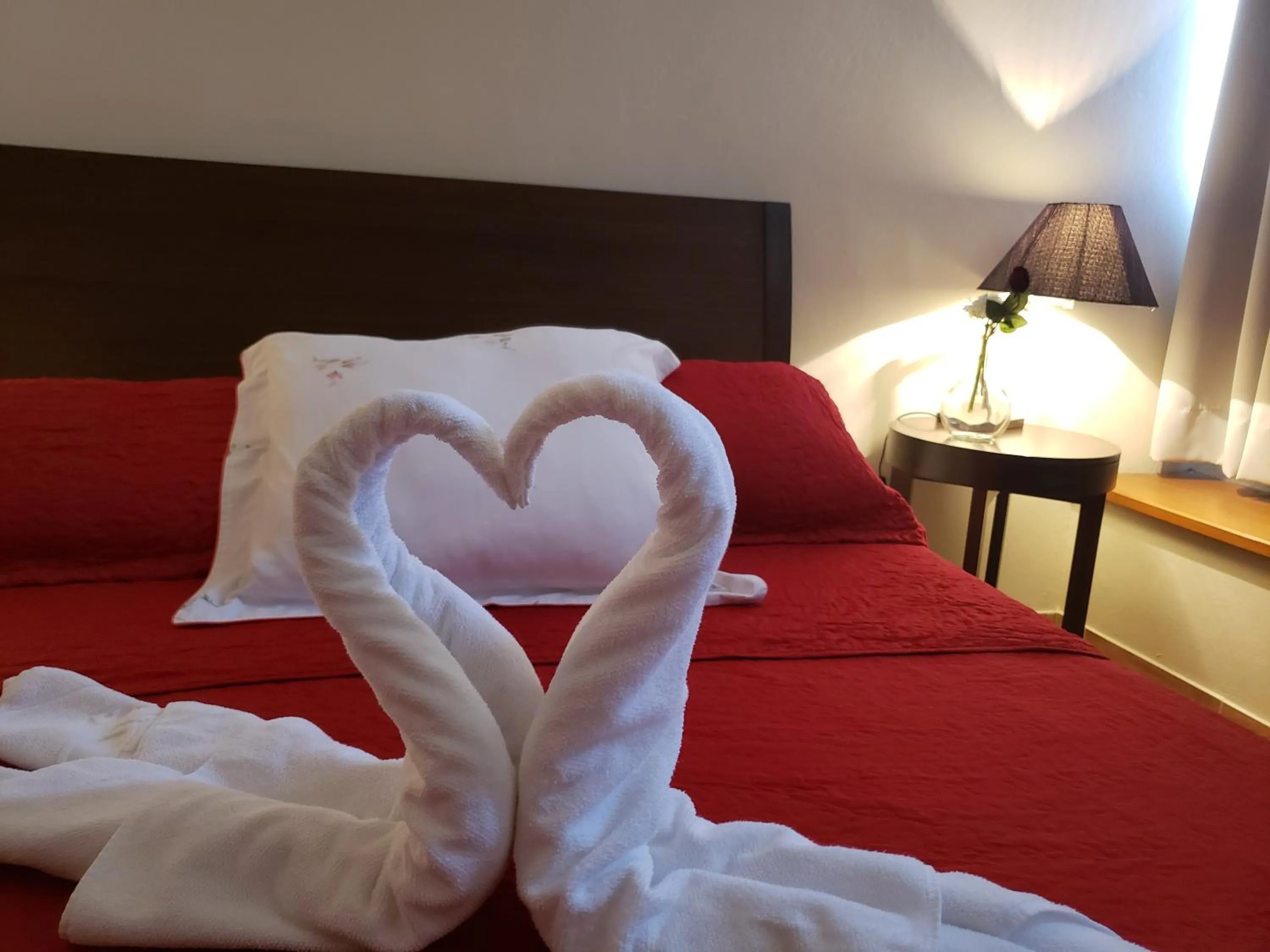 Bed in Grand Enio Hotel e Cantina