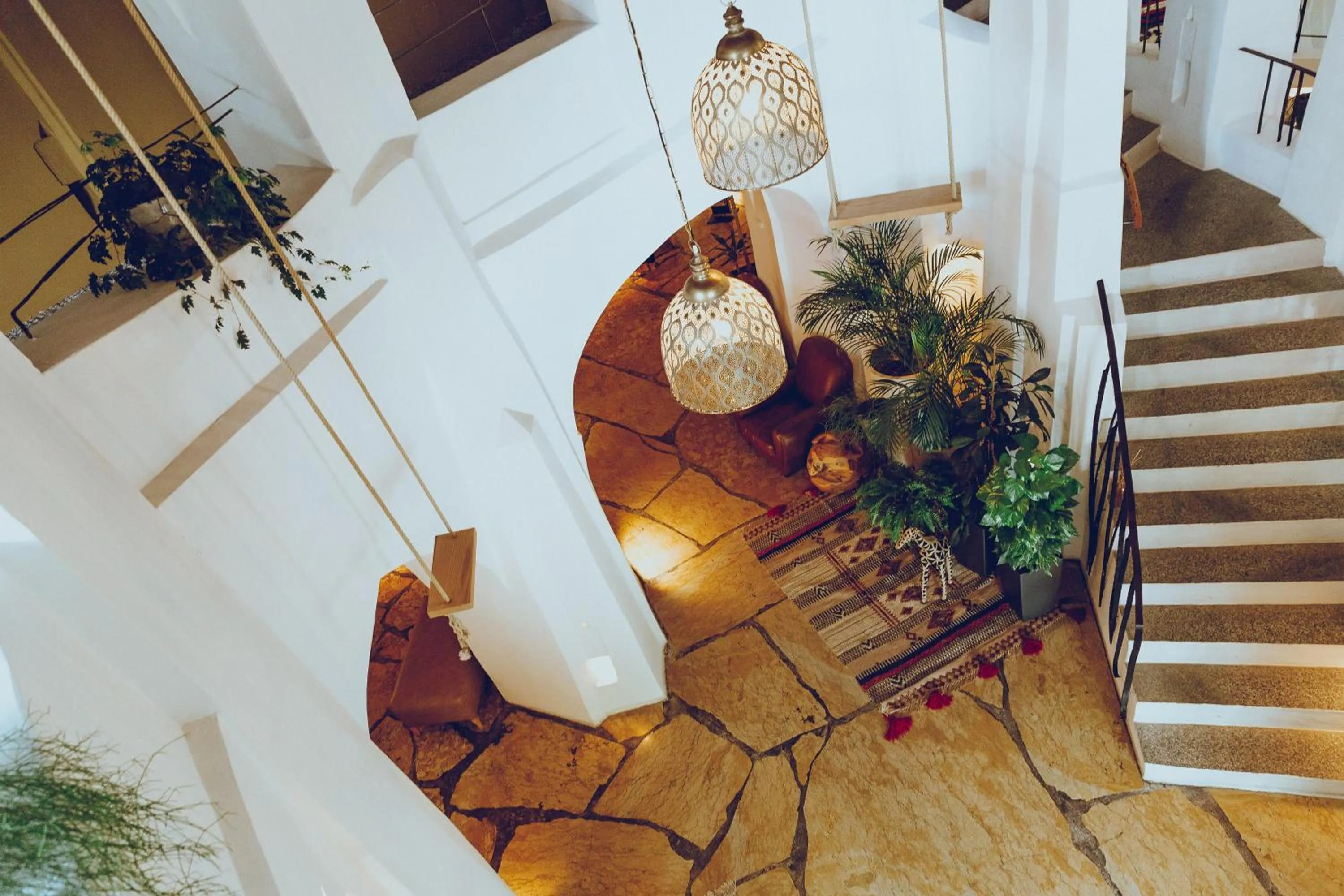 Bird's eye view in Botango