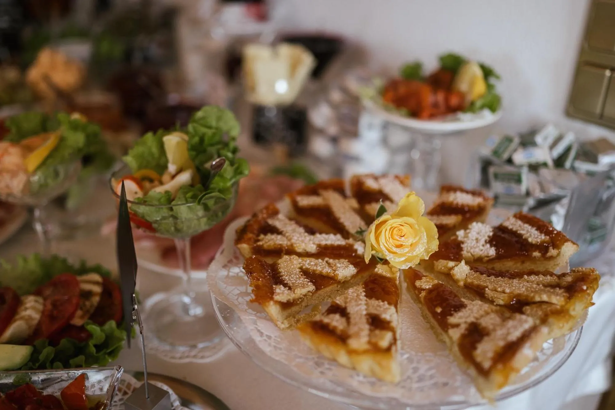 Food and drinks in Garni Hotel Platzer