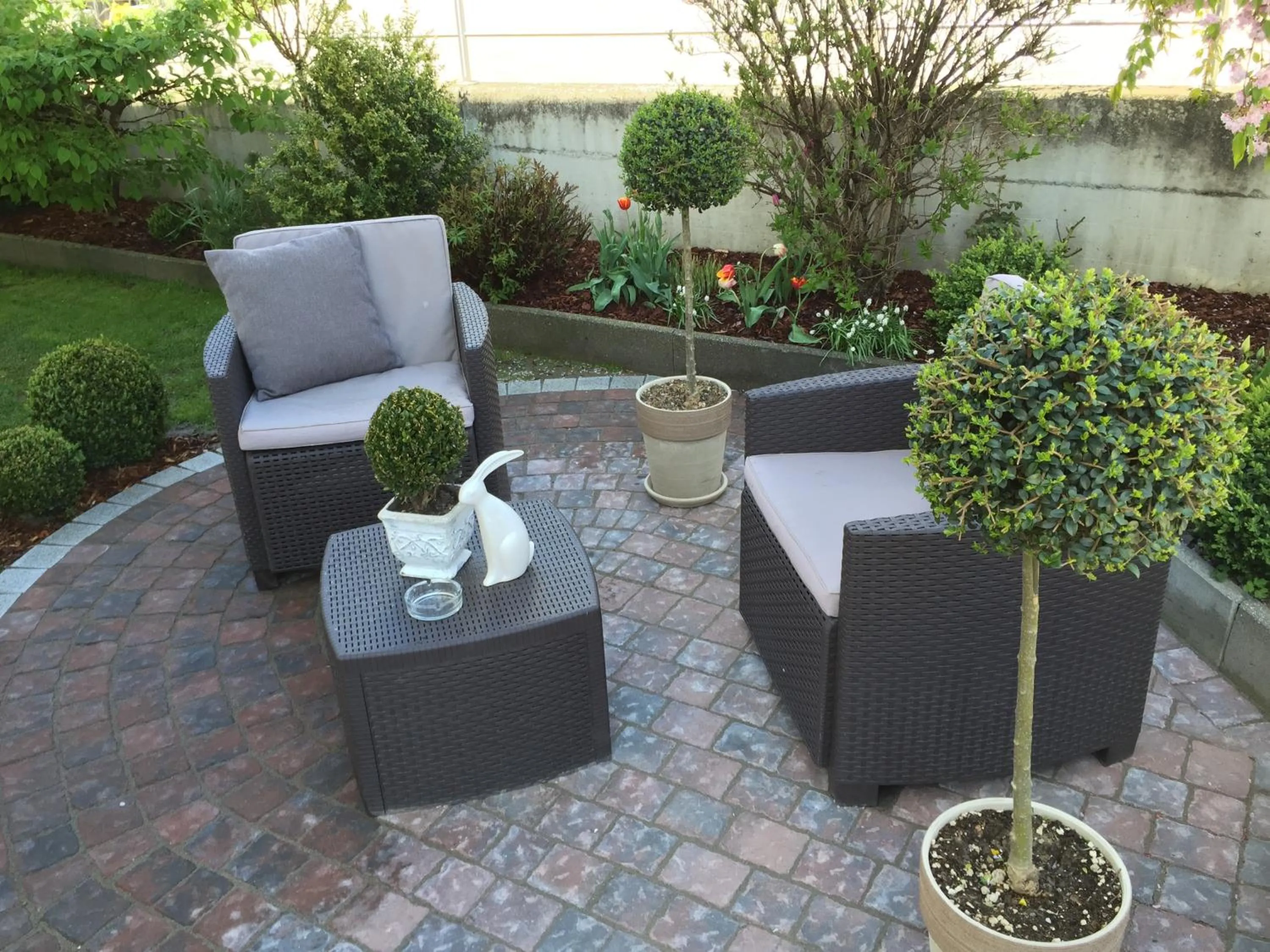 Garden in Garni Hotel Platzer