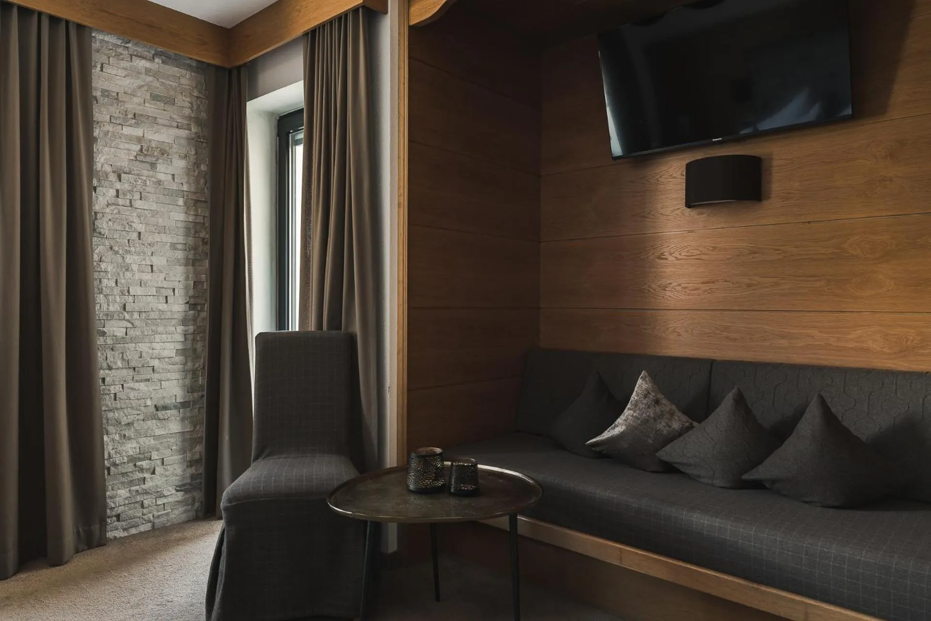 Seating area in Garni Hotel Platzer