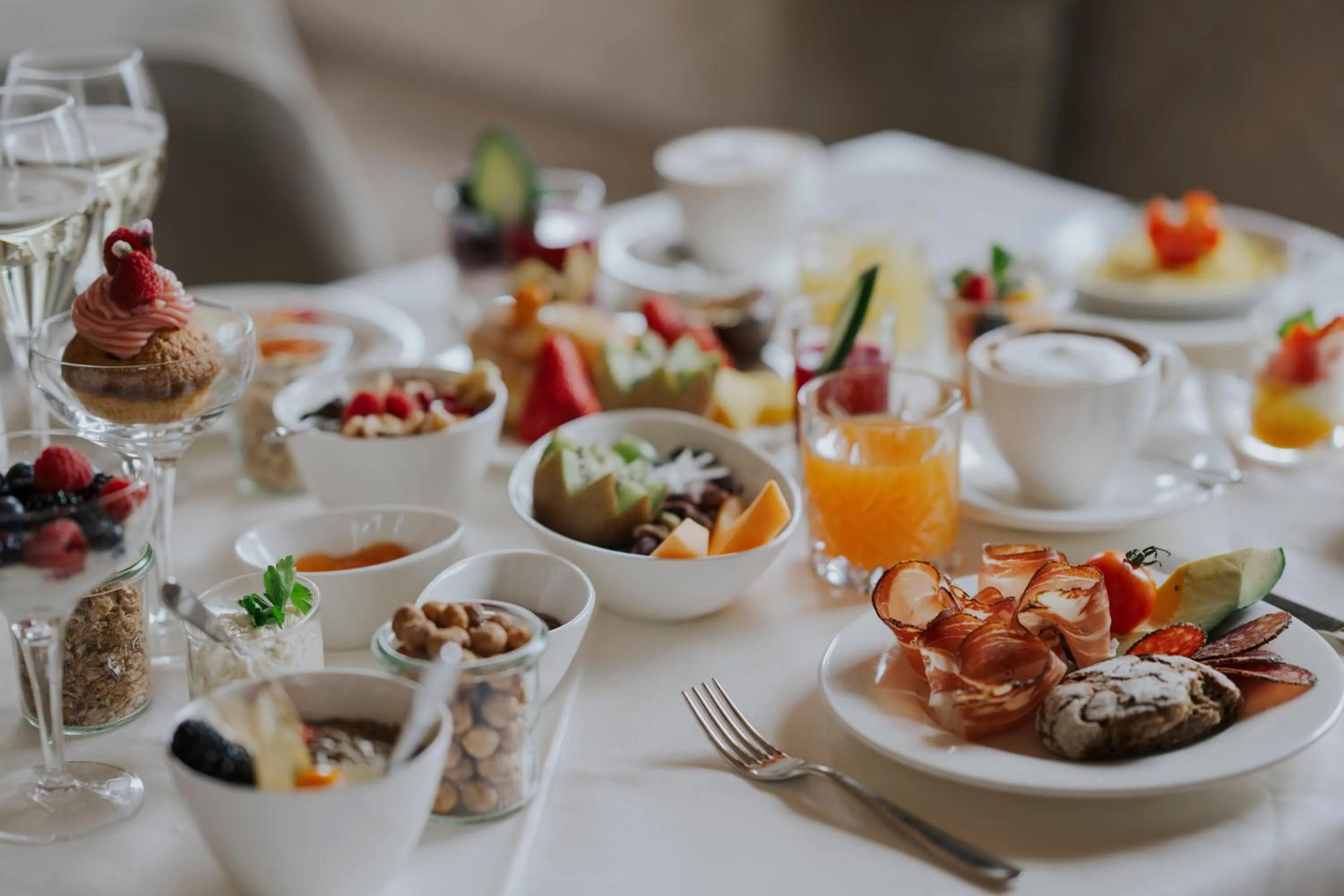 Buffet breakfast in Garni Hotel Platzer