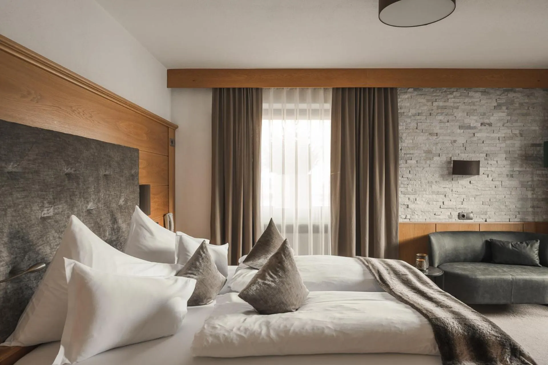 Bed in Garni Hotel Platzer