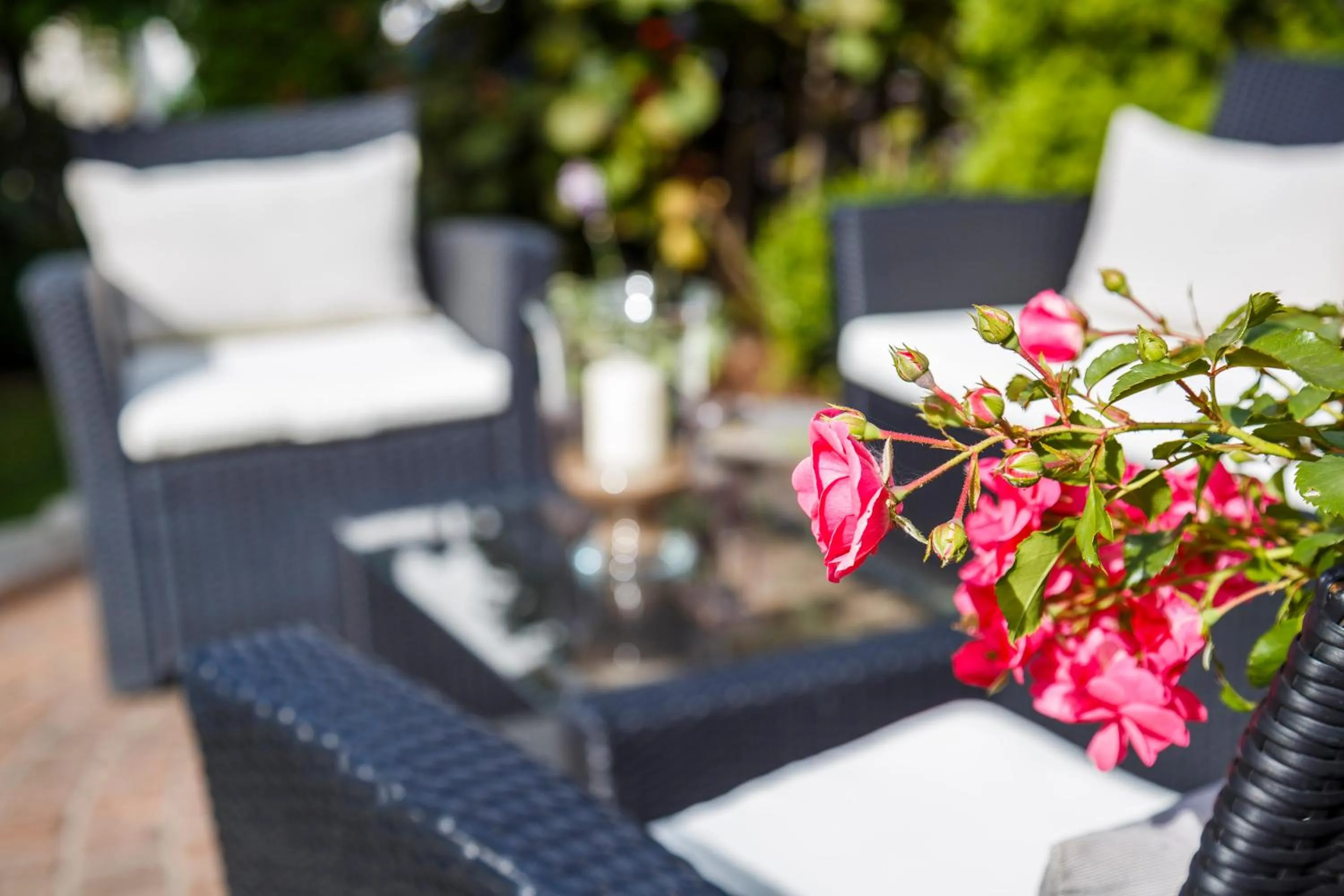 Garden in Garni Hotel Platzer