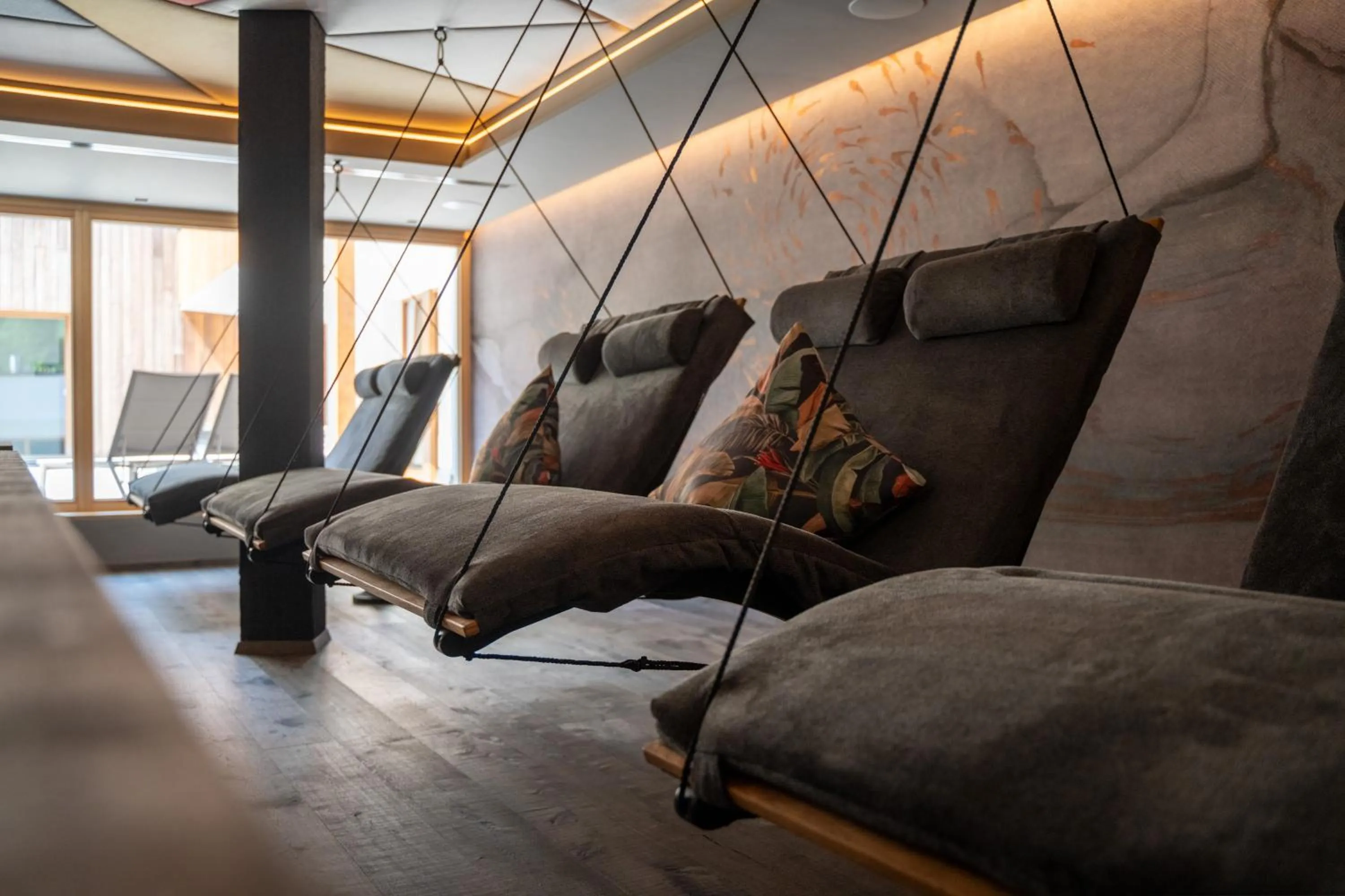 Sauna in Almhotel Glieshof