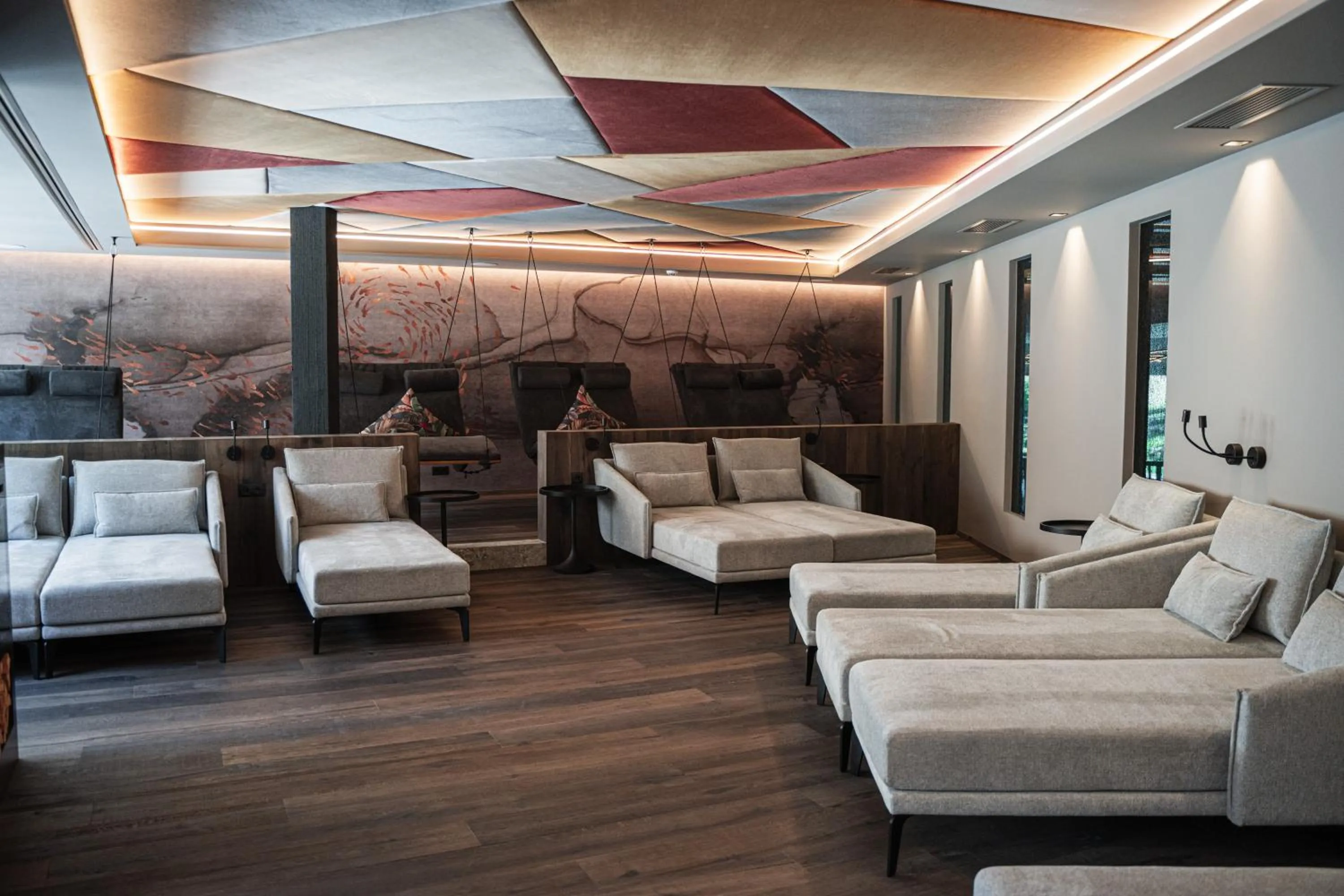 Sauna in Almhotel Glieshof