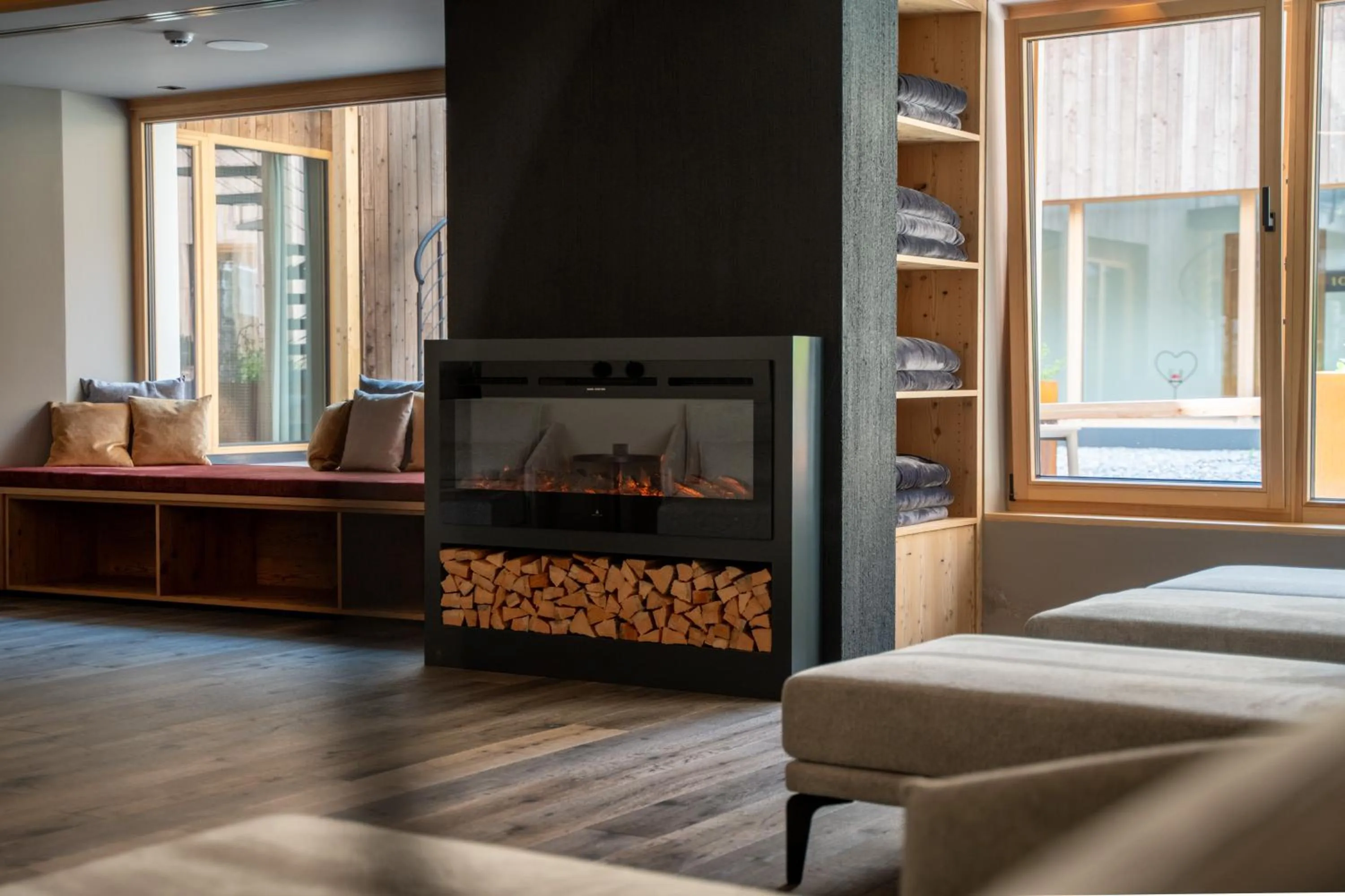 Sauna in Almhotel Glieshof