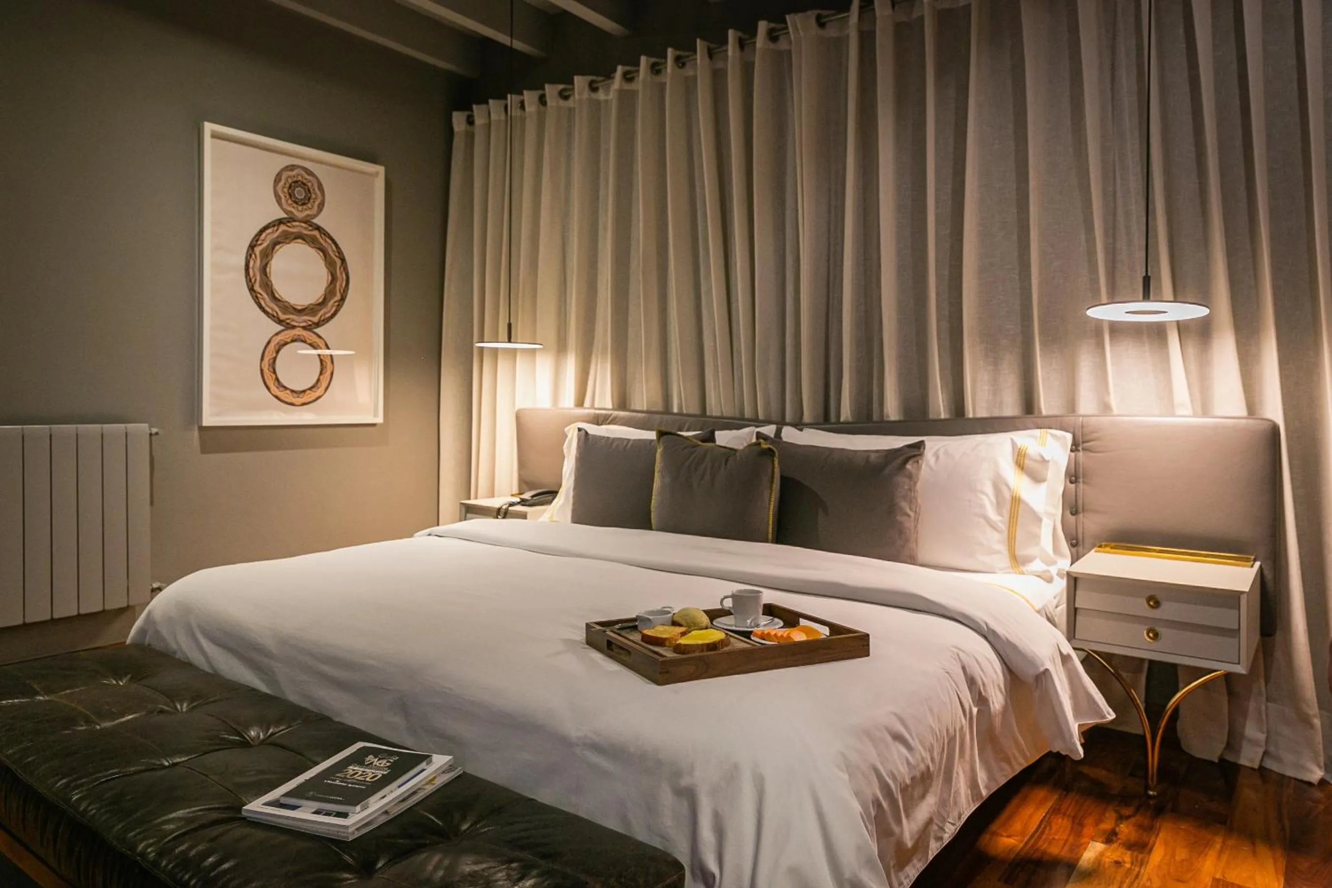 Bed in Dos Casas Hotel & Spa