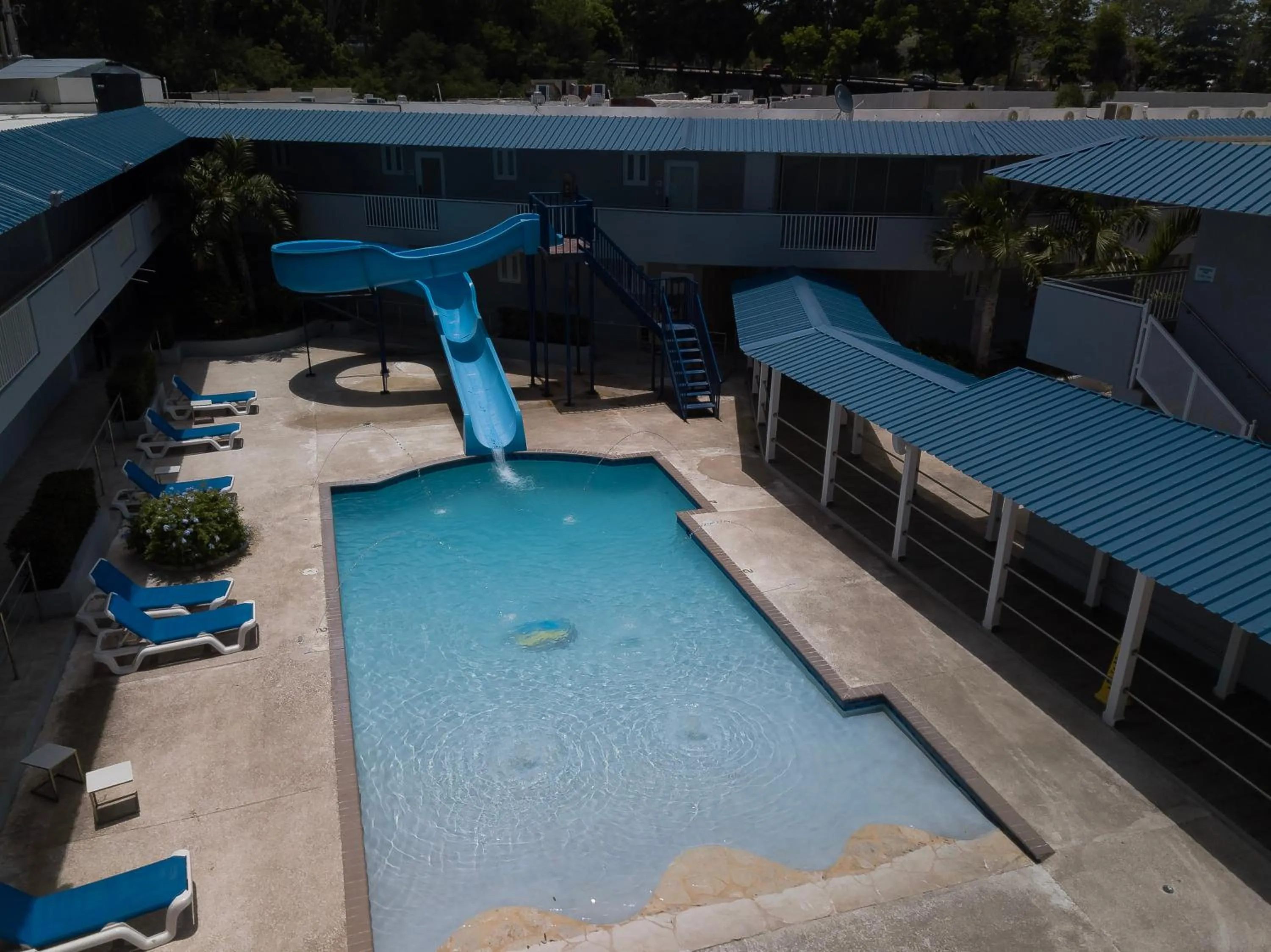Pool view in Costa Bahia Hotel, Convention Center and Casino