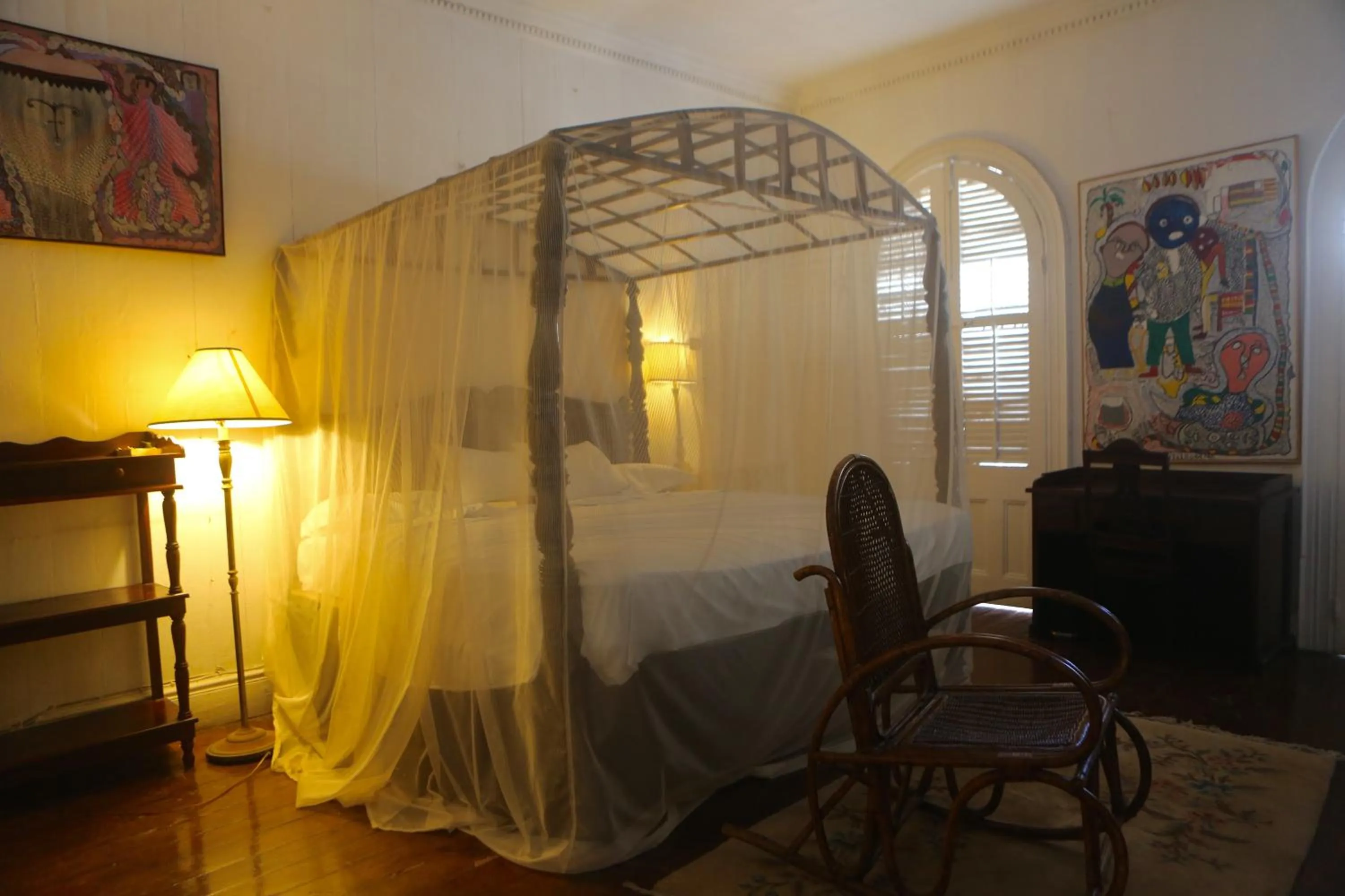 Bed in hotel florita